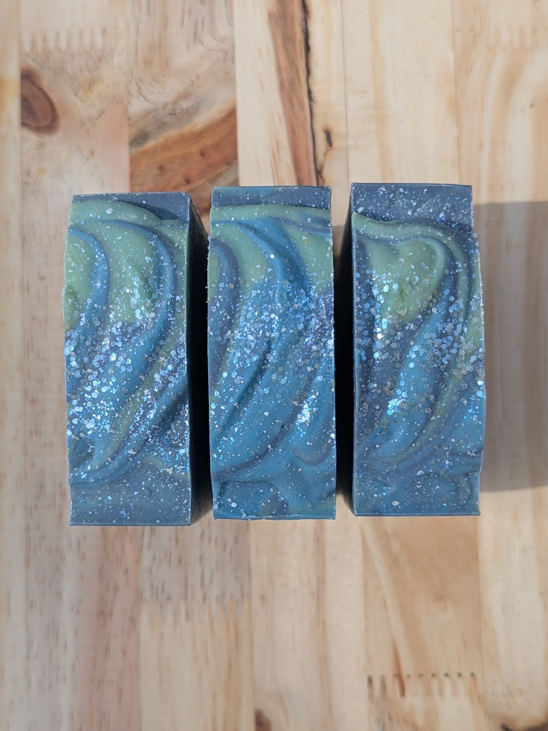 Blueberry Cold Process Goat Milk Soap product image (4)