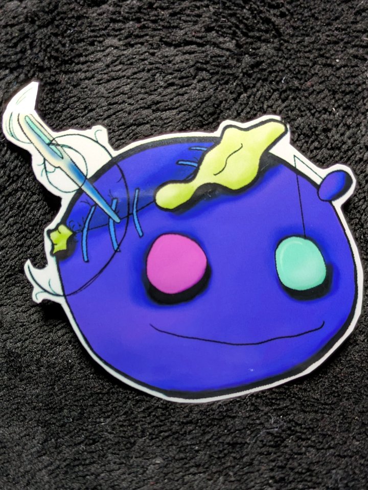 Lumpy Larry (Floppy Frank's Cousin) Sticker product image (1)