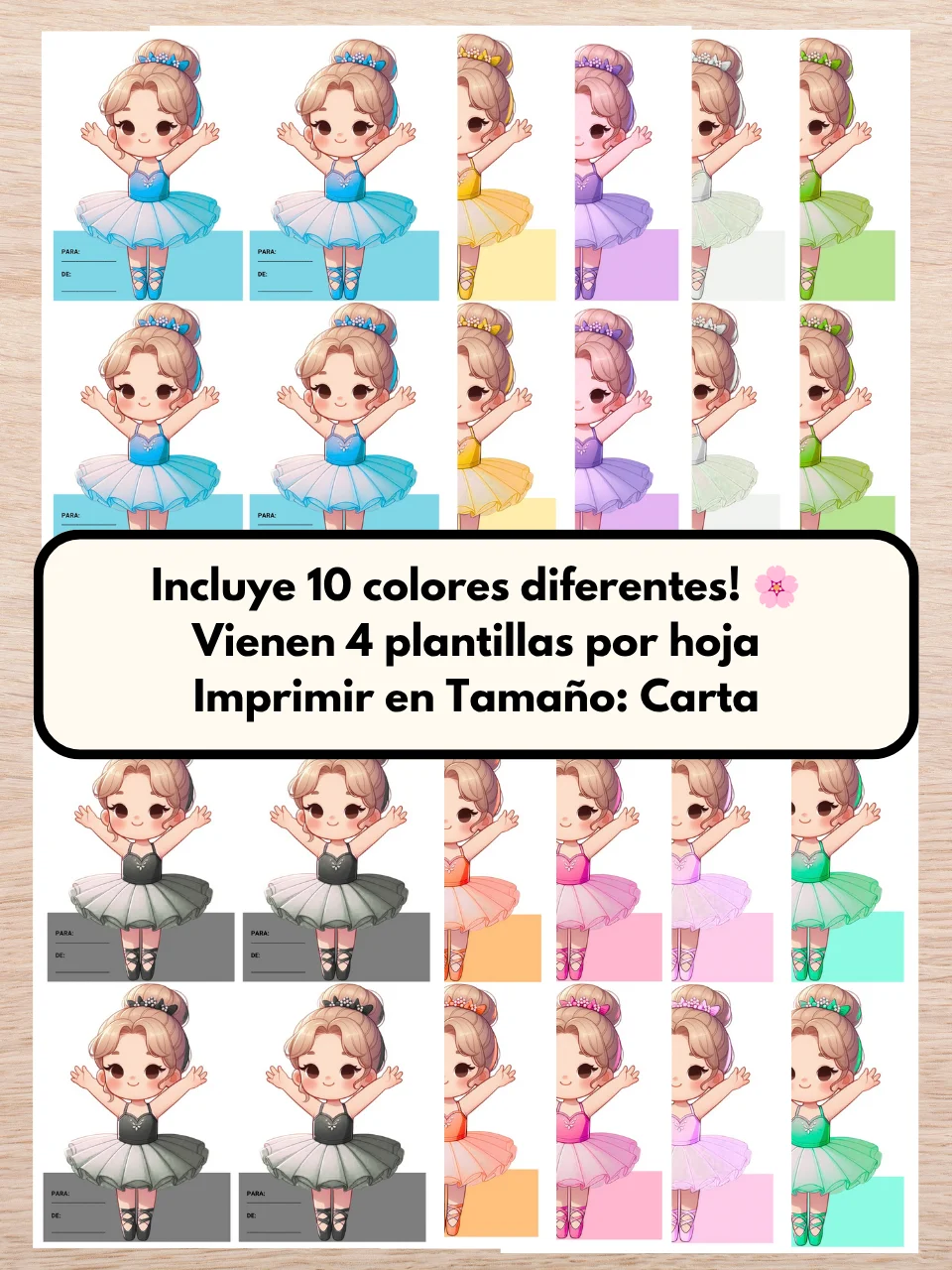 Pack Ballerinas Porta Scrunchies + Patrón de Costura Talla S (Imprimible PDF) product image (4)