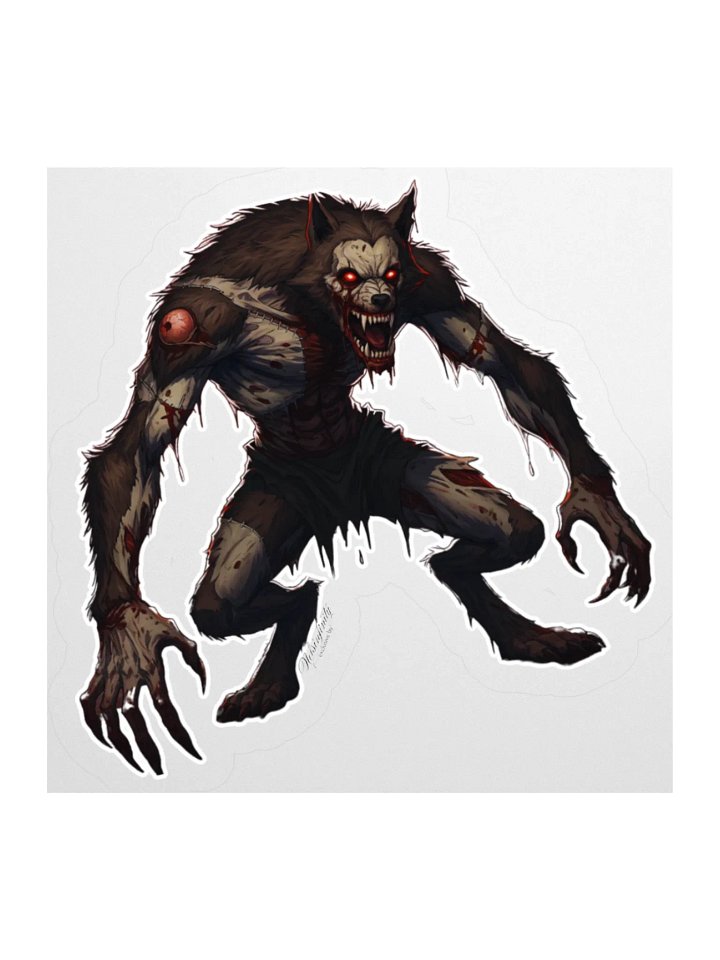 V2 Hybrid Z.W.V. Kiss Cut Stickers (Clear Edge) product image (3)