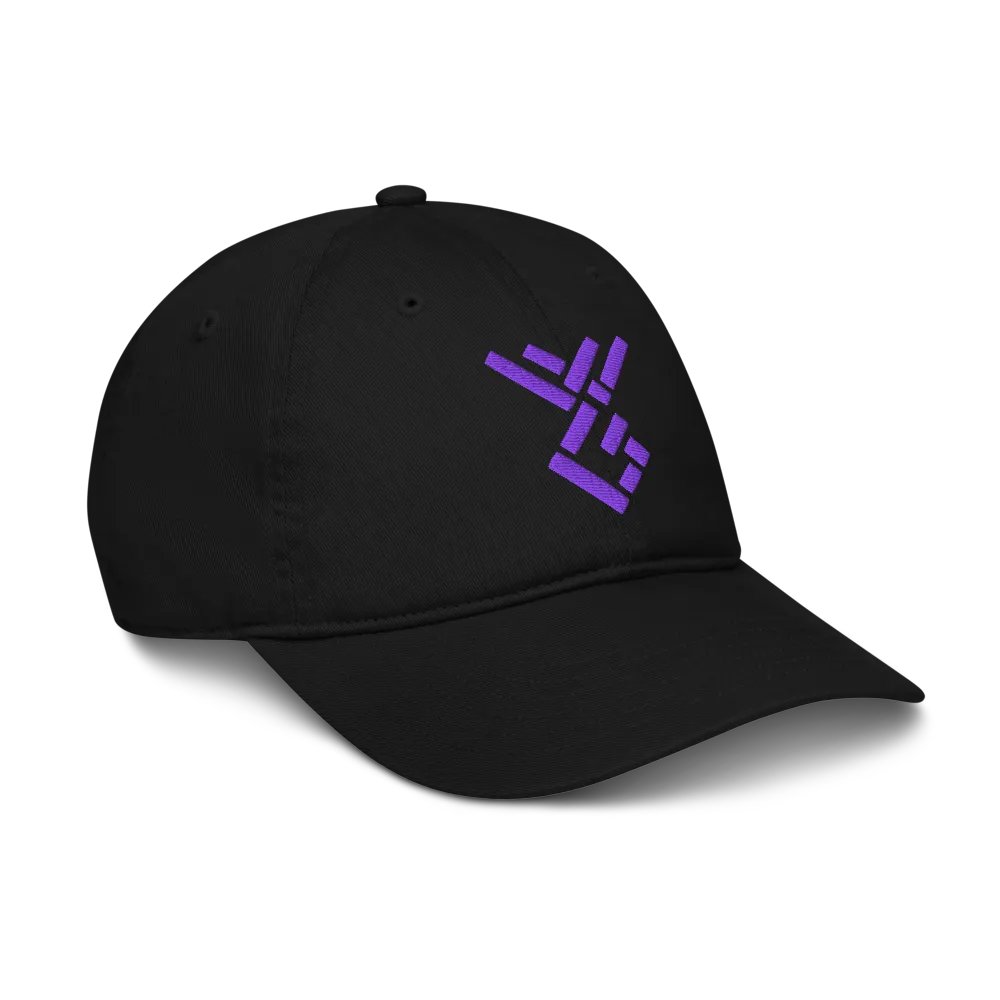 TheWiseGrape Purple Logo Dad Hat product image (6)