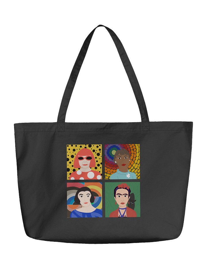 International Women's Day Artist Tribute Portrait Tote Bag product image (2)