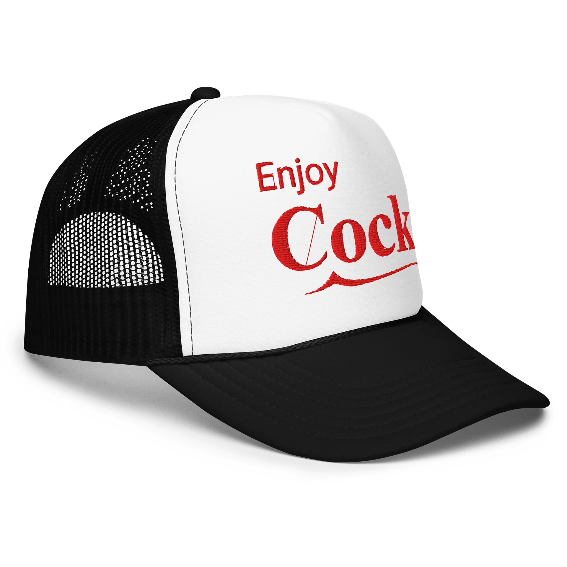 ENJOY COCK Foam Trucker Hat product image (3)