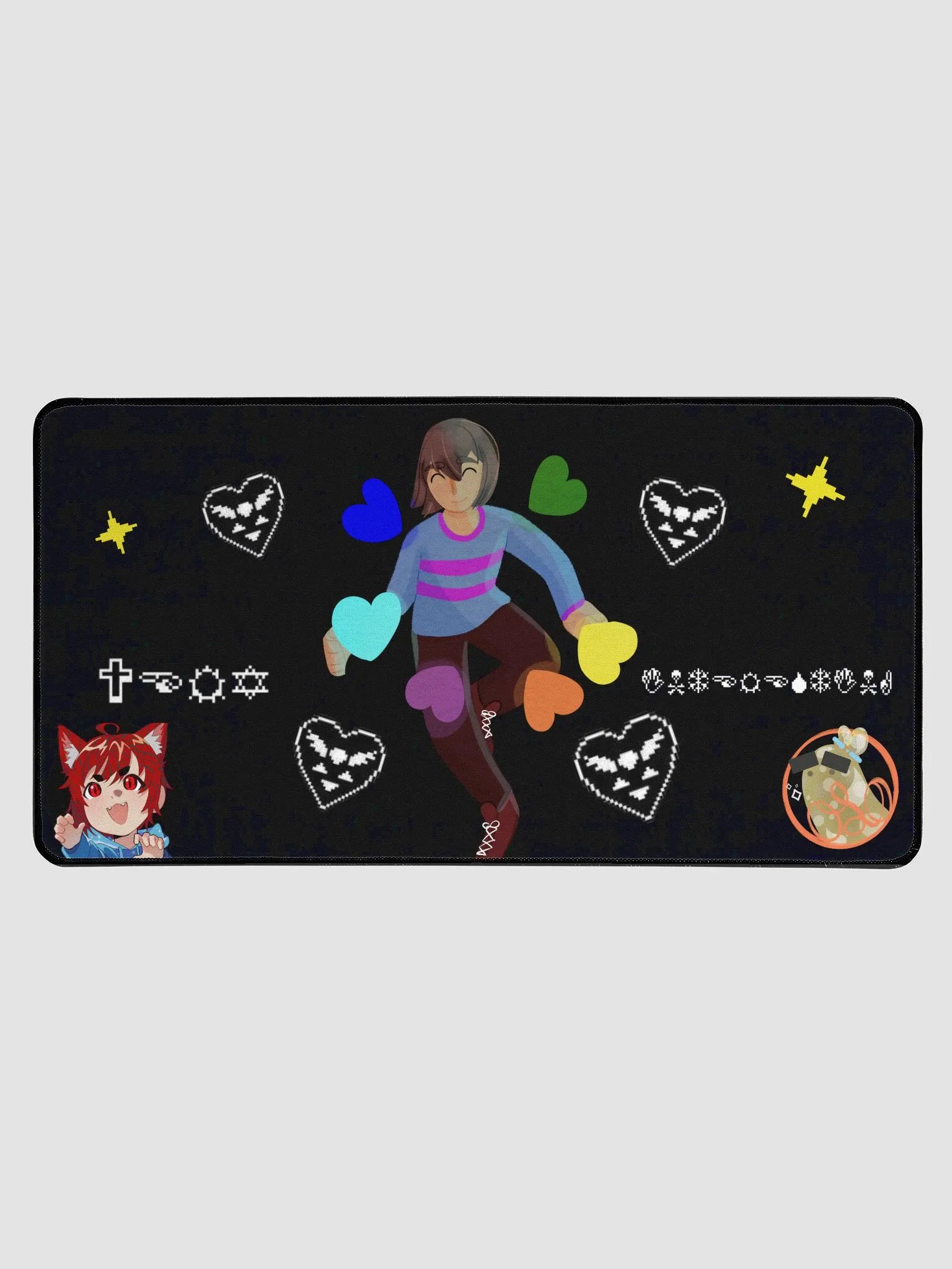Dancing Frisk - Desk Mat product image (1)
