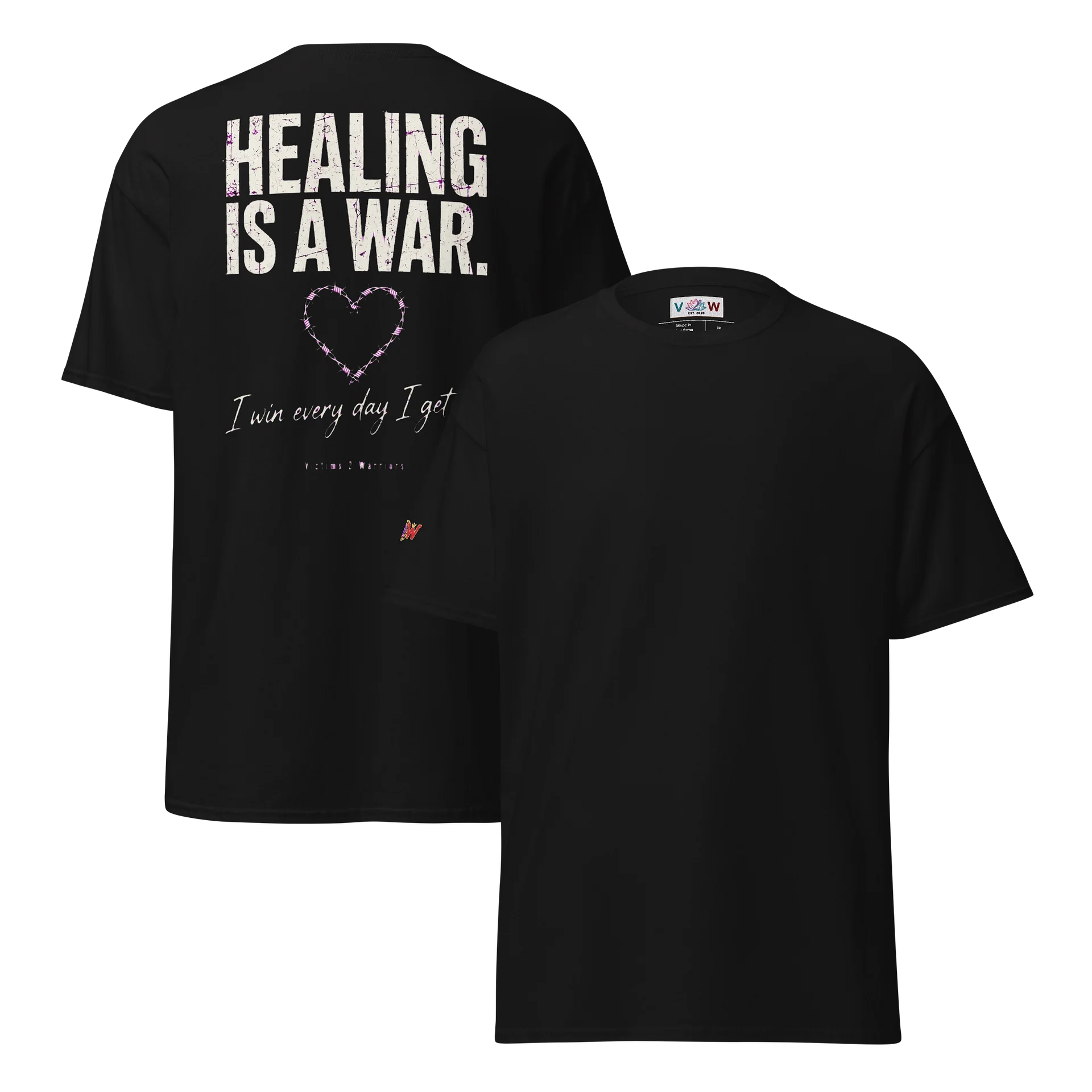 HEALING IS A WAR - The Daily Victory Tee product image (6)