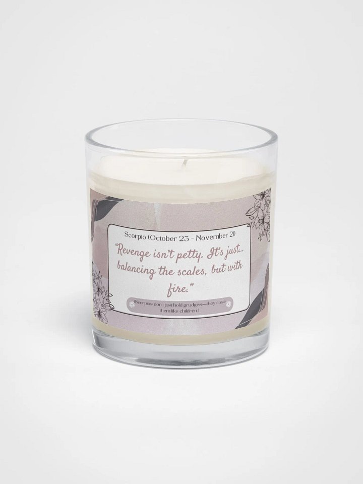 Scorpio - Zodiac Candles product image (1)