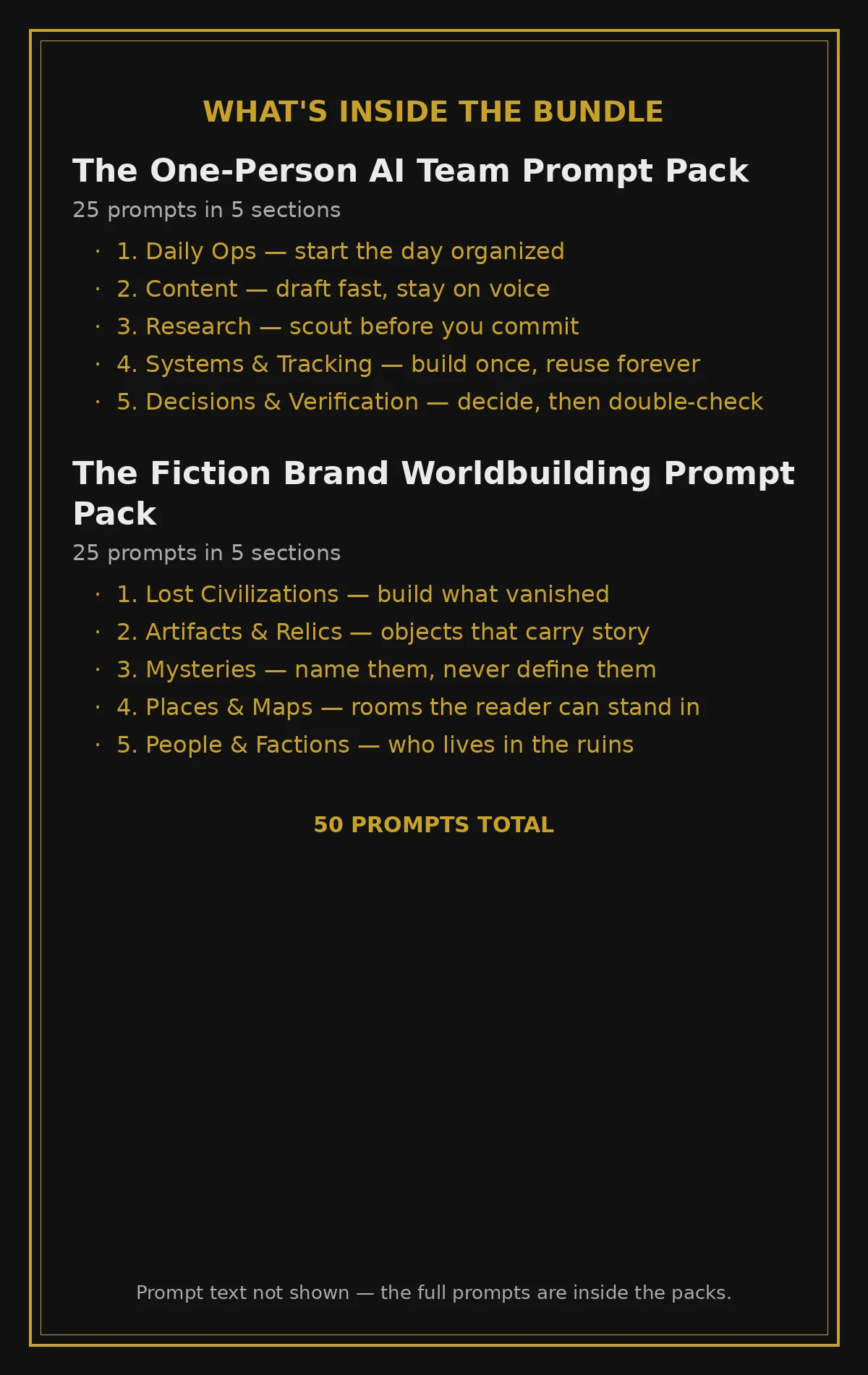 Creator + Worldbuilder Bundle product image (2)