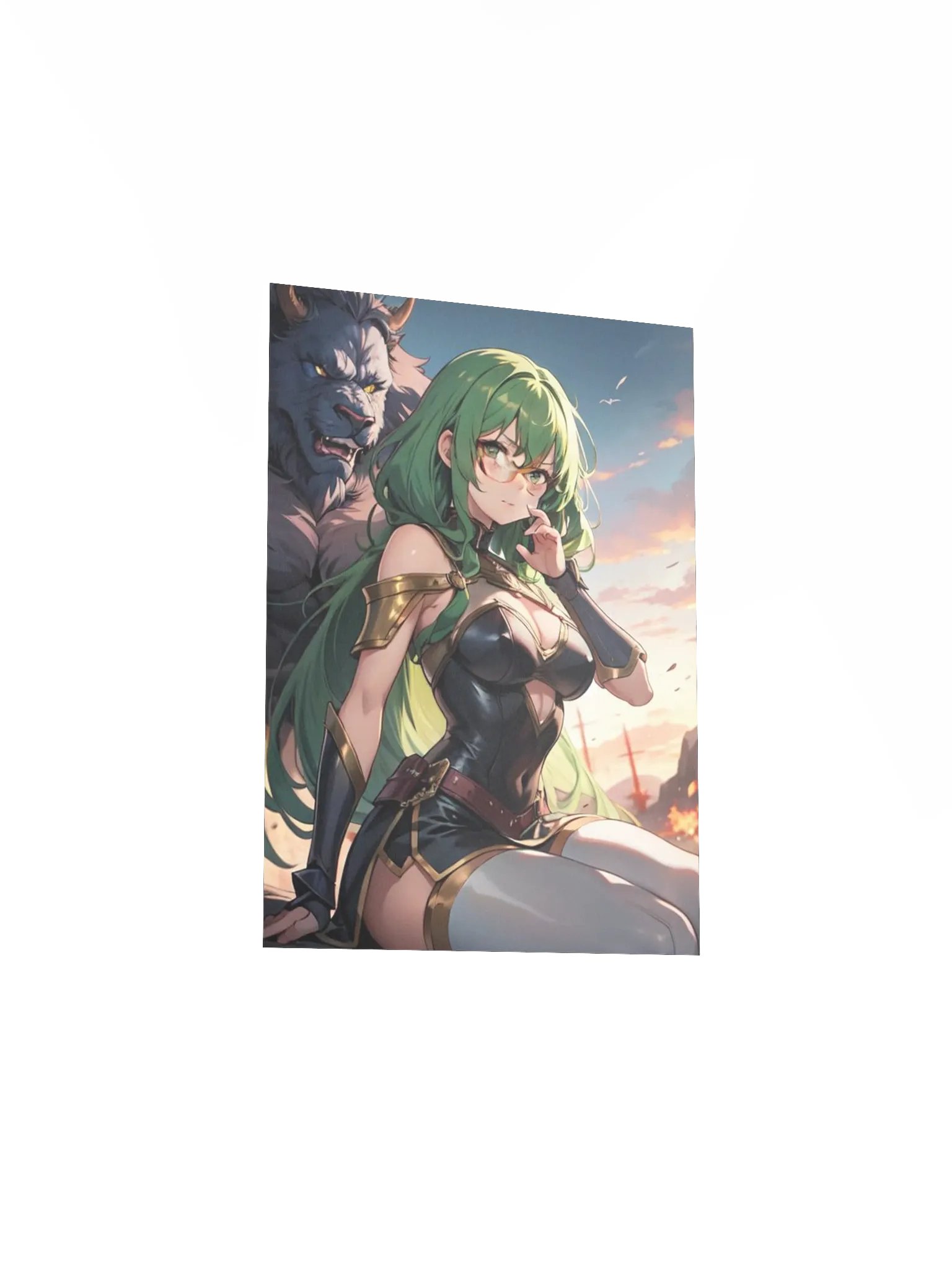 Green K Warrior Poster product image (22)