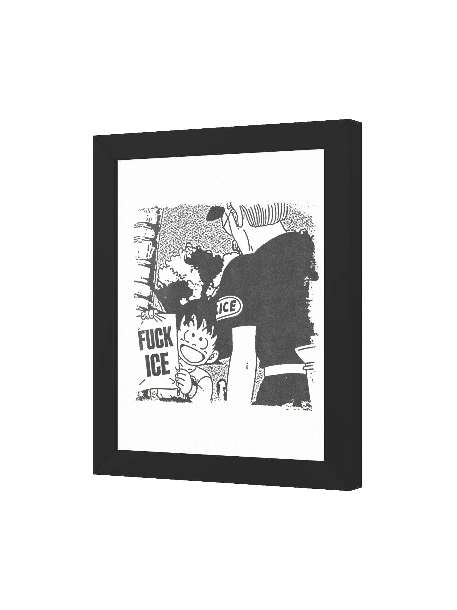 F*CK ICE ! Framed Print. product image (3)