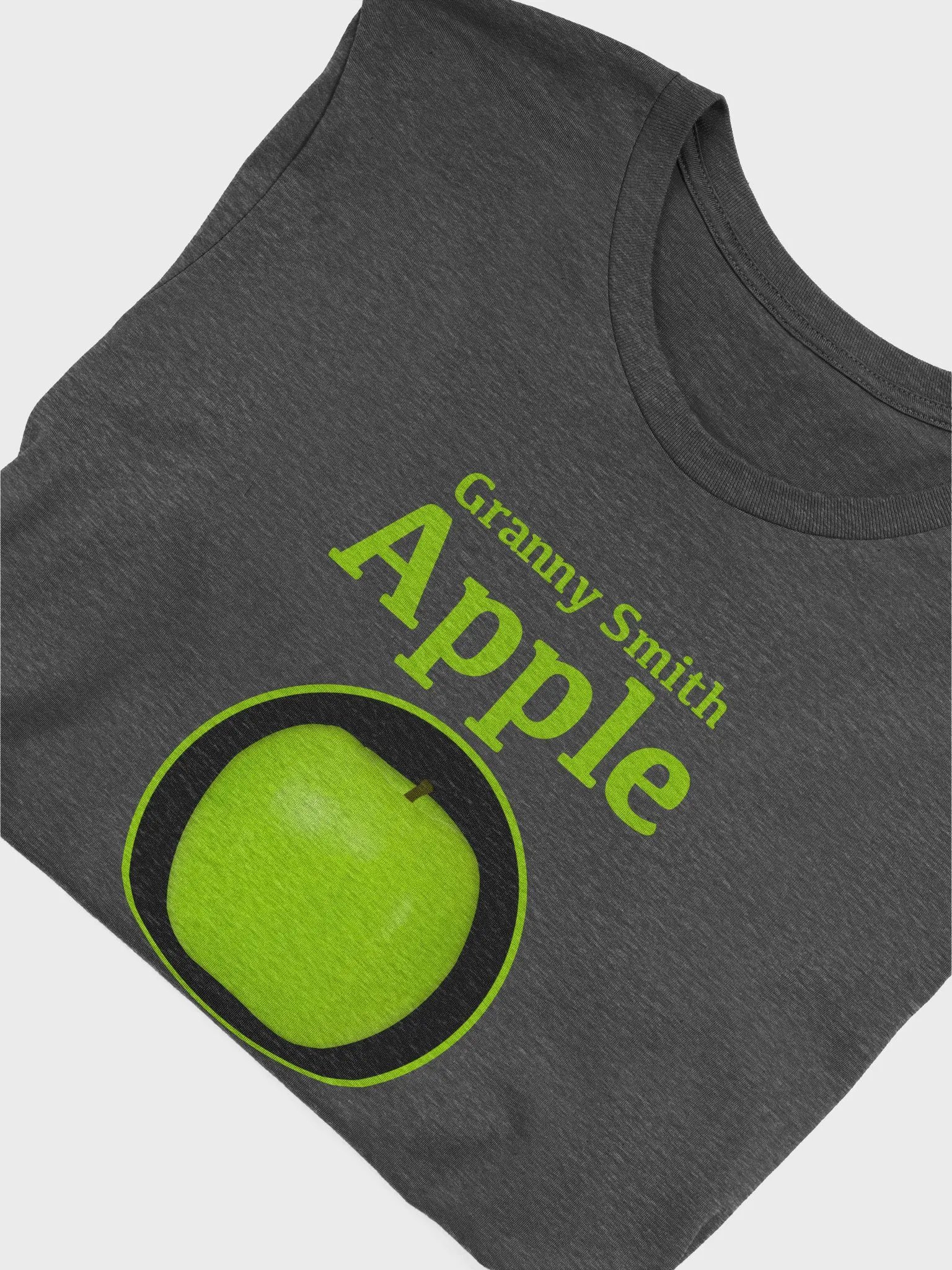 APPLE RANKINGS: Granny Smith Apple T-Shirt (Slim Fit) product image (4)