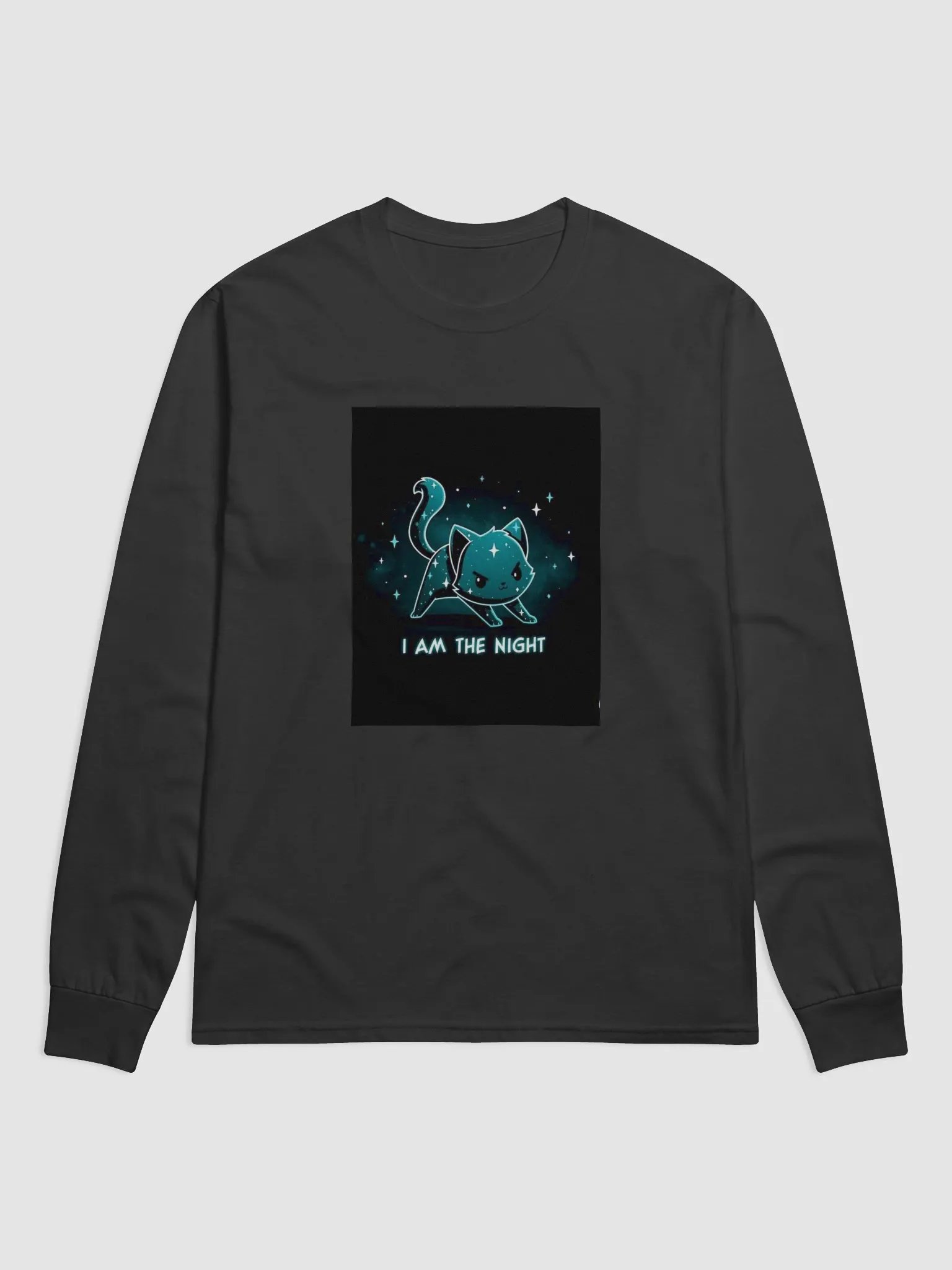Cute Cosmic Cat Night Long Sleeve product image (1)