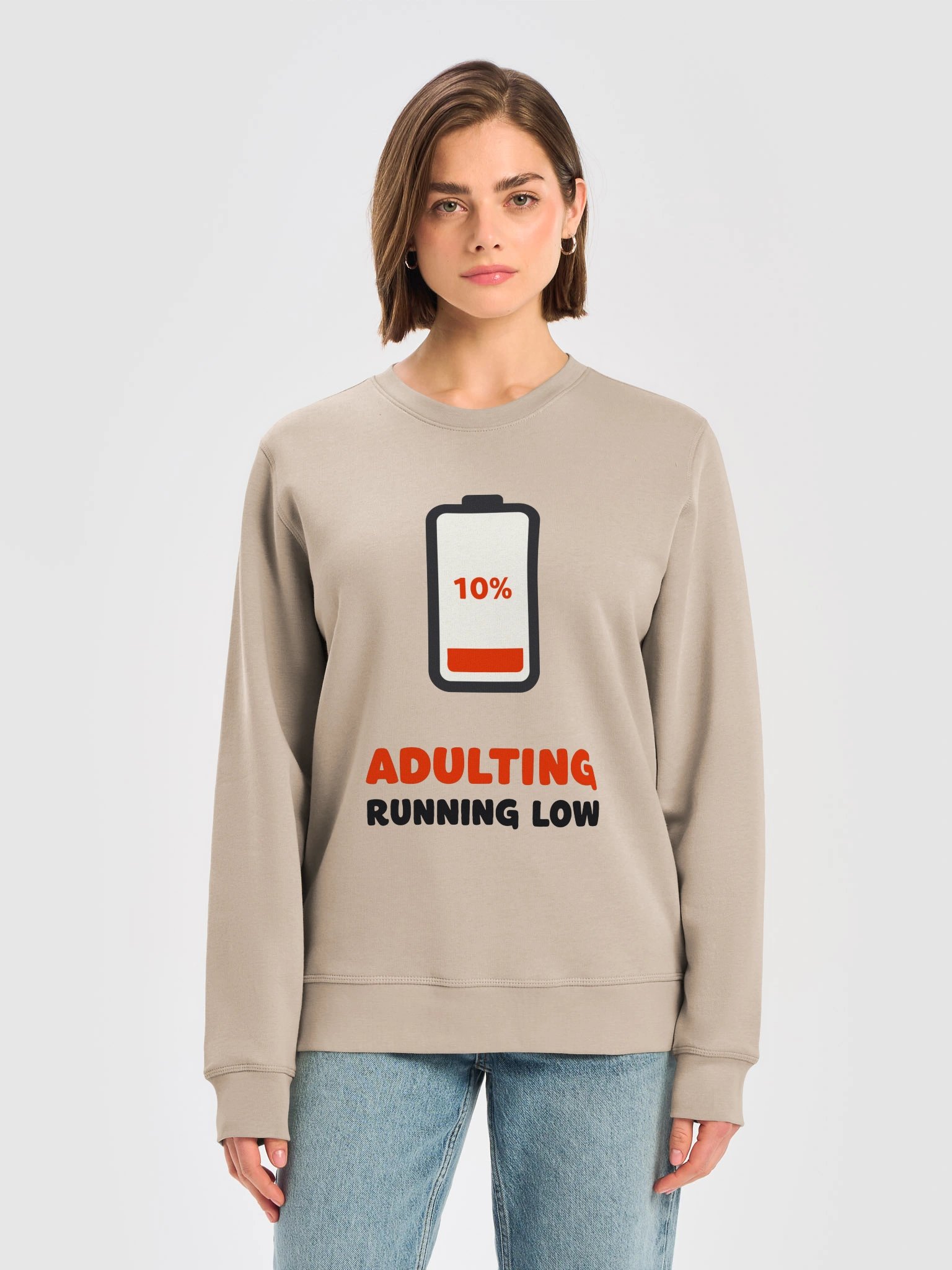 dulting Running Low – Funny 10% Battery product image (1)
