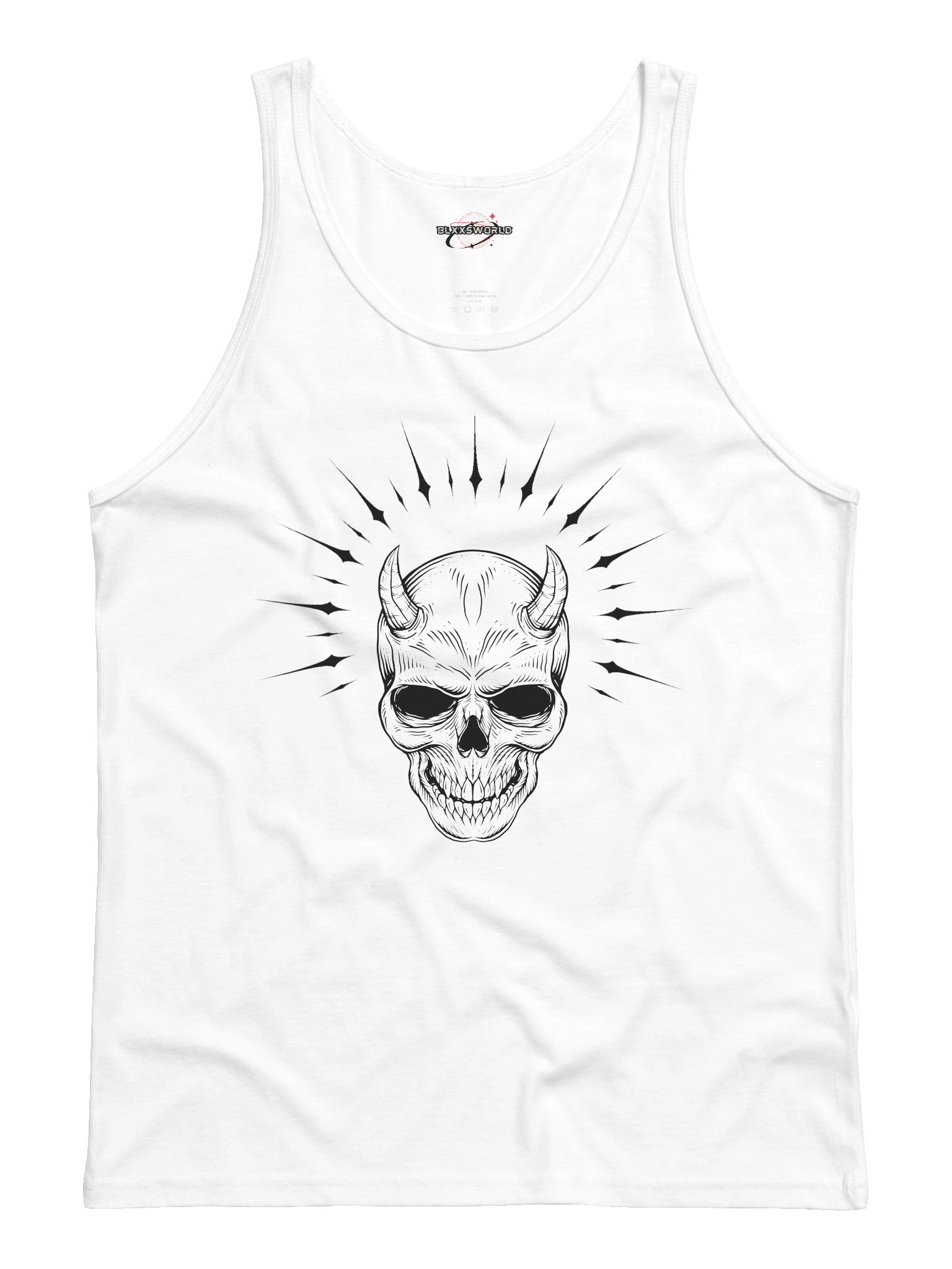 Heal in Hell Tank Top Black product image (1)