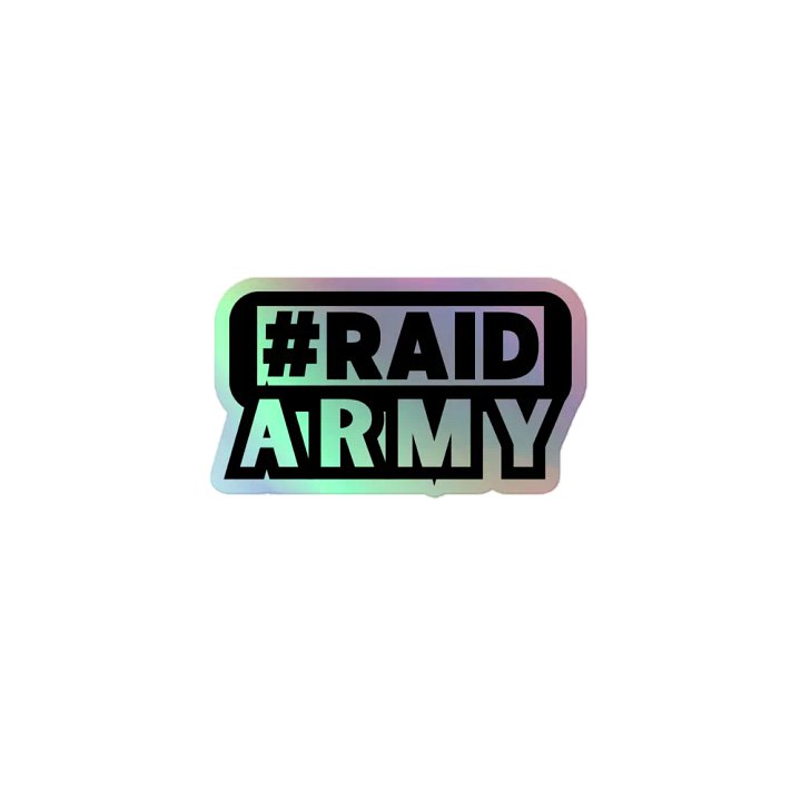 #RaidArmy Sticker product image (2)