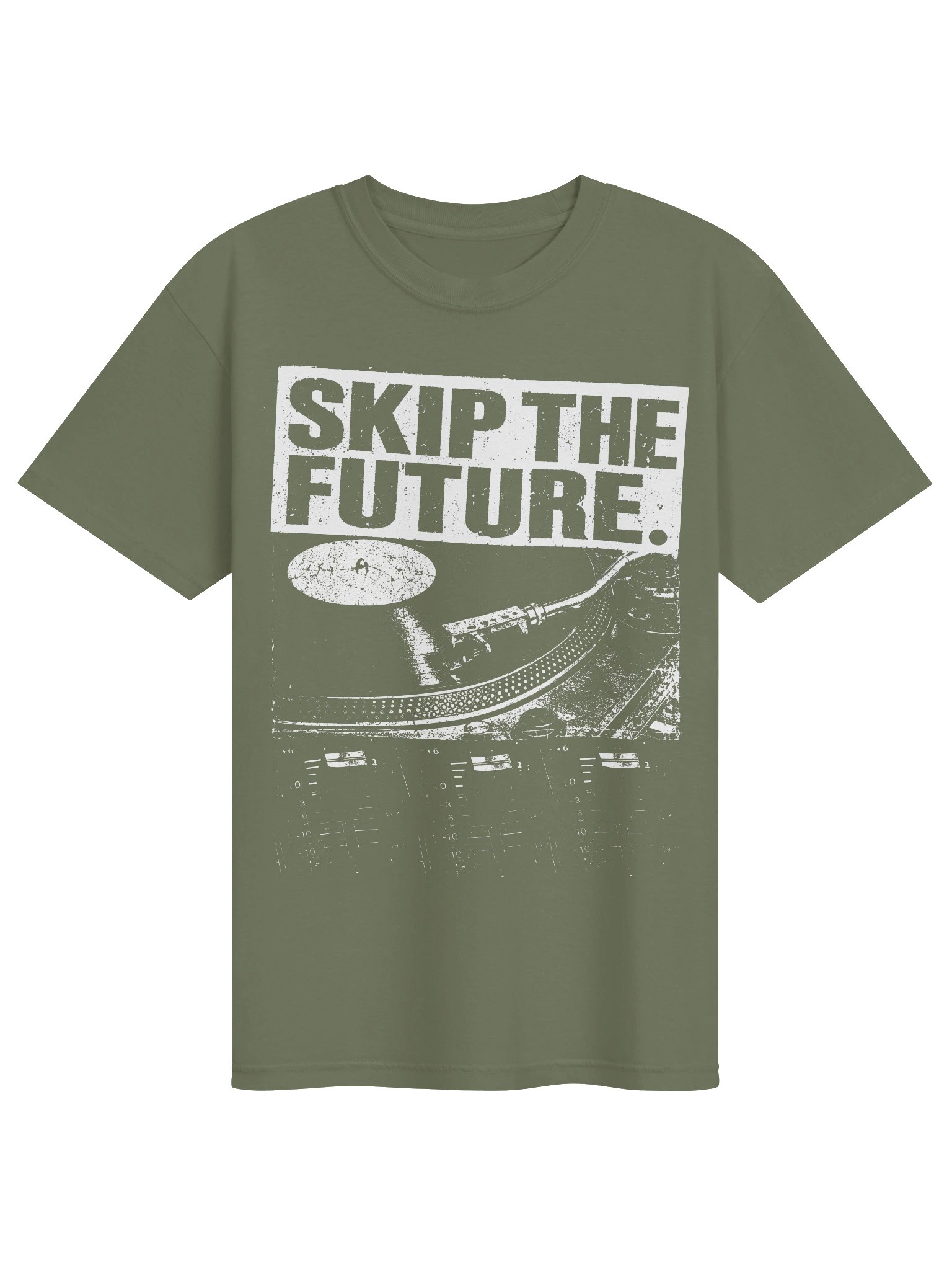Skip the Future Vinyl Record Heavyweight Graphic Tee product image (17)