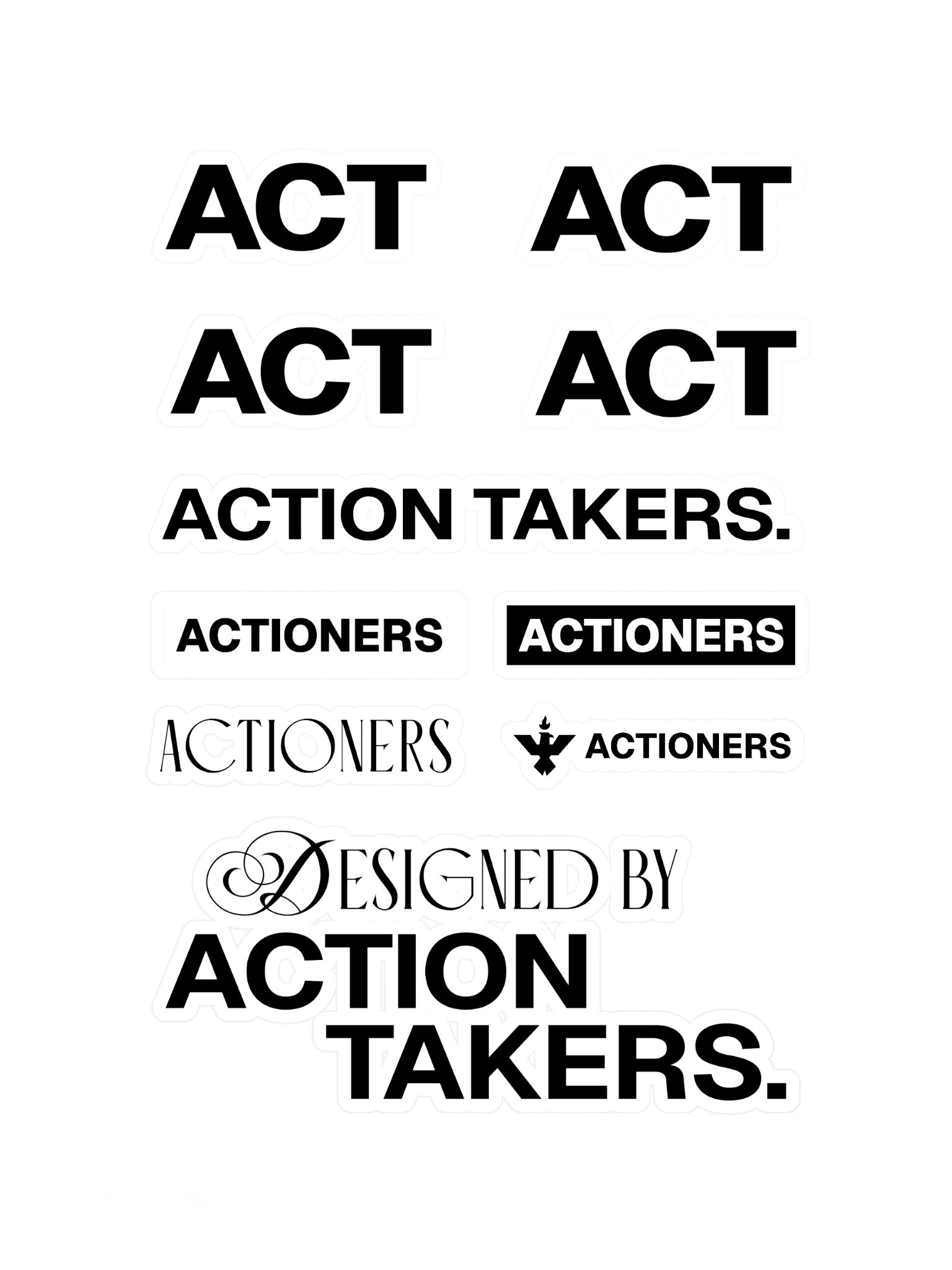 ACT Cut Sticker Sheet product image (3)