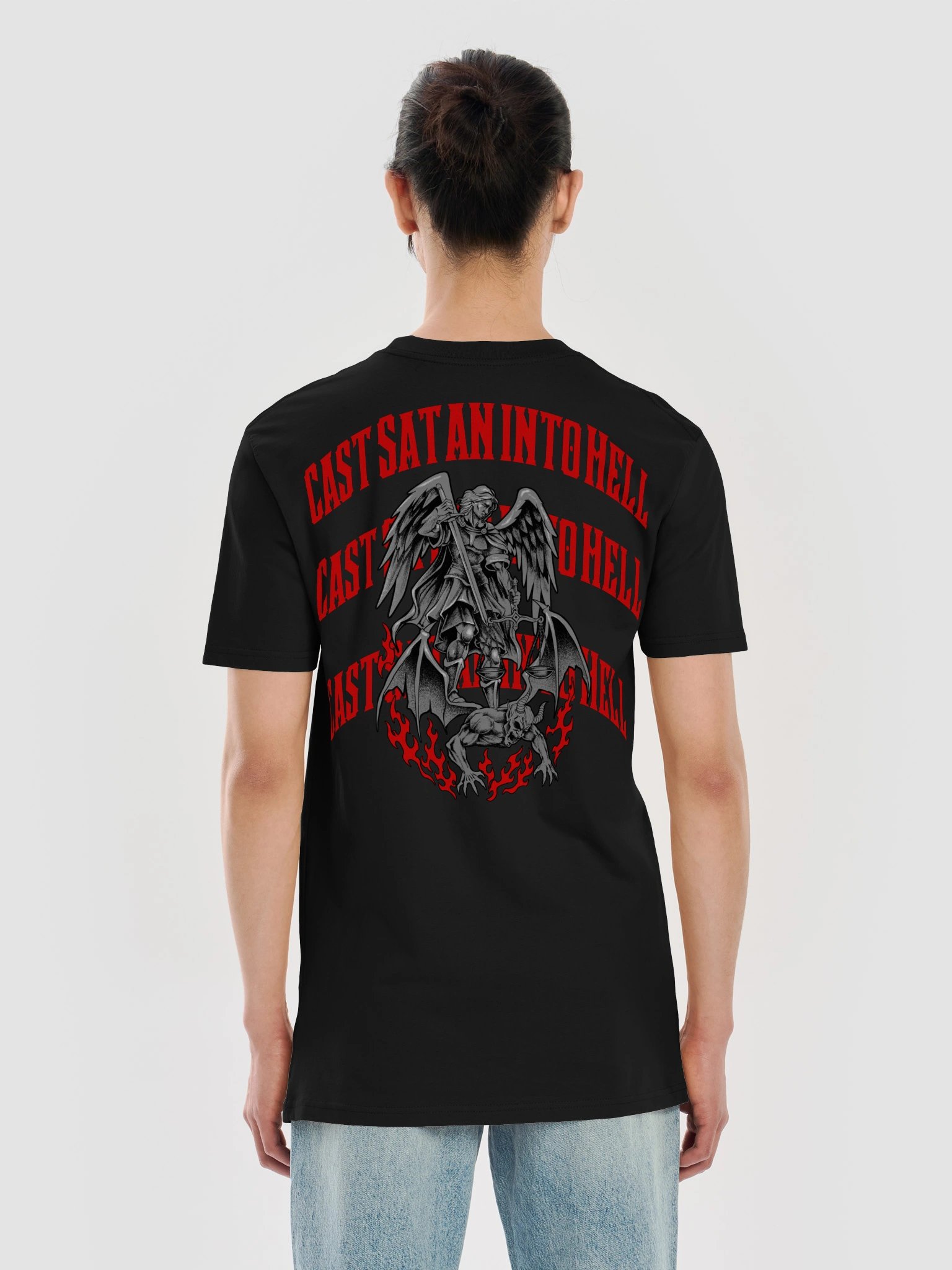 Cast Satan into Hell Metacore Saint Michael streetware VERSION 2 product image (3)