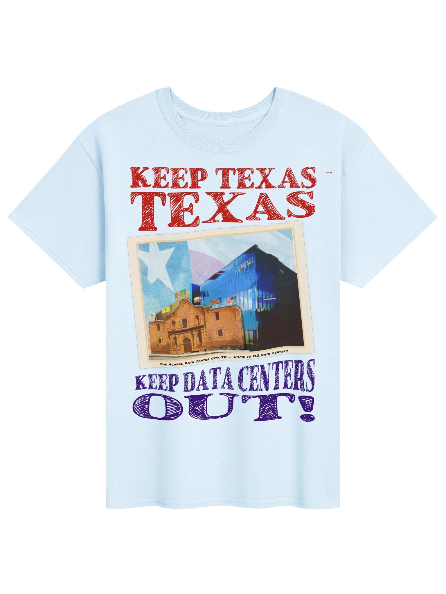 KEEP TEXAS TEXAS 🦅 — T-SHIRT product image (1)
