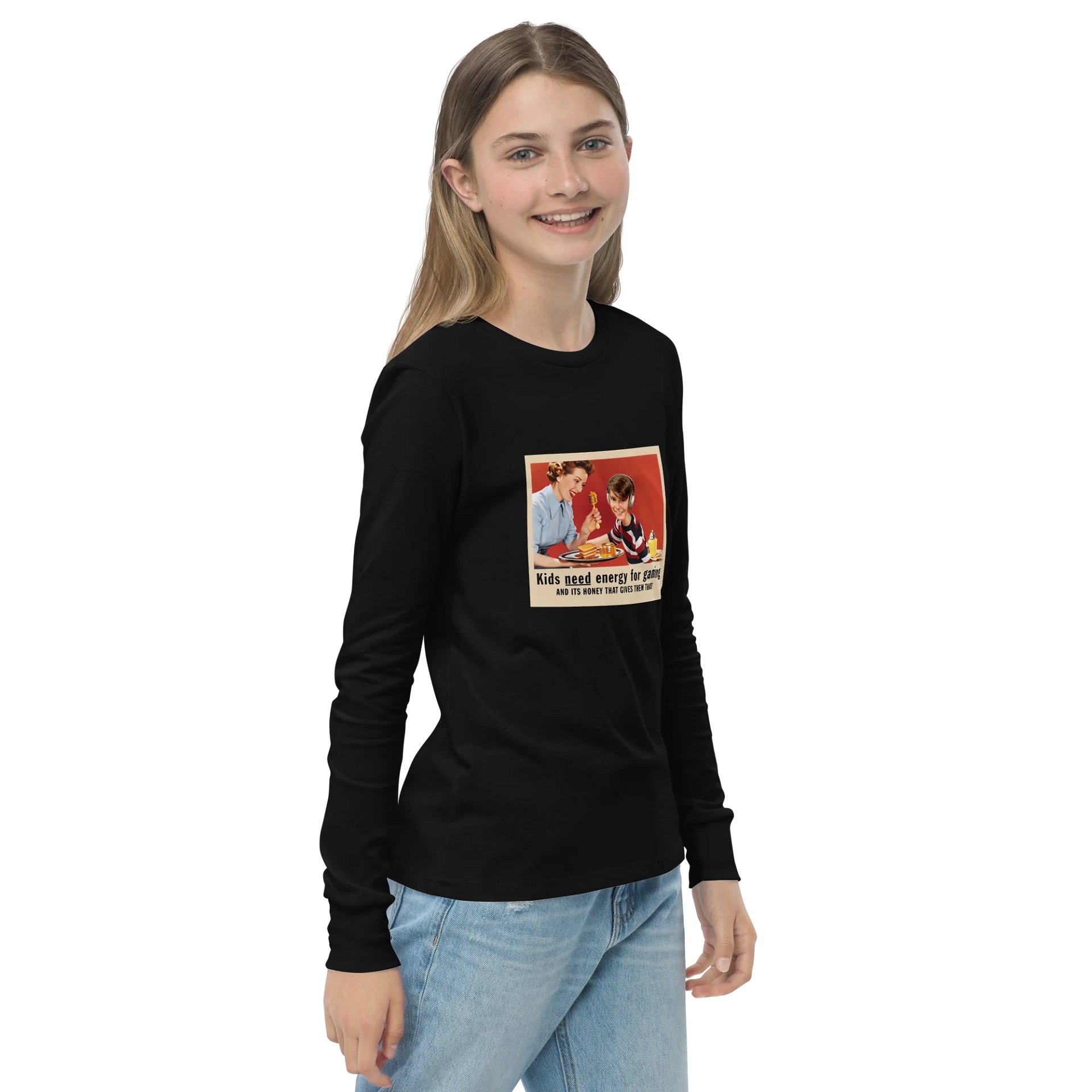 Kids Need Energy Youth Long Sleeve T-Shirt product image (10)