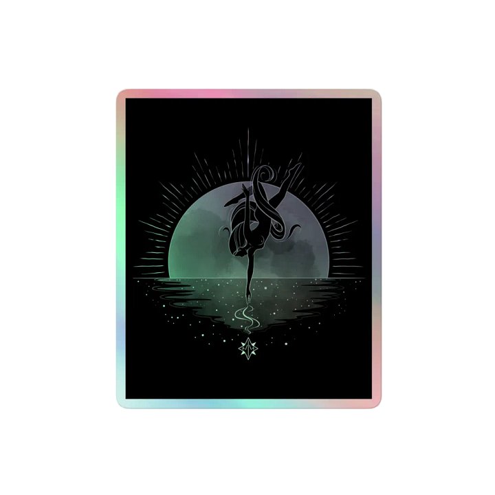 𝖓𝖊𝖗𝖊𝖎𝖉𝖆 holographic sticker product image (2)
