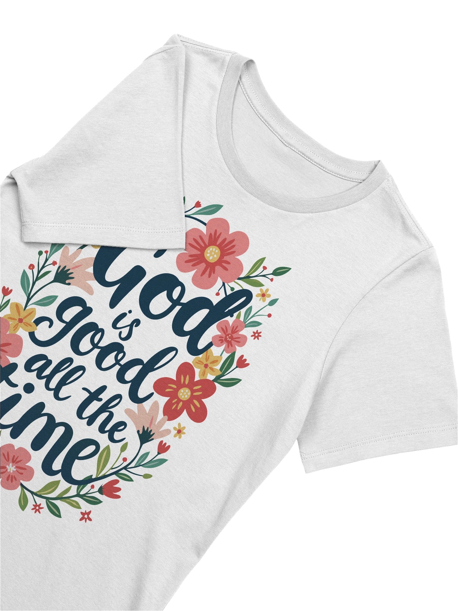 Women's Supersoft Relaxed-fit T-Shirt God Is Good All The Time product image (5)