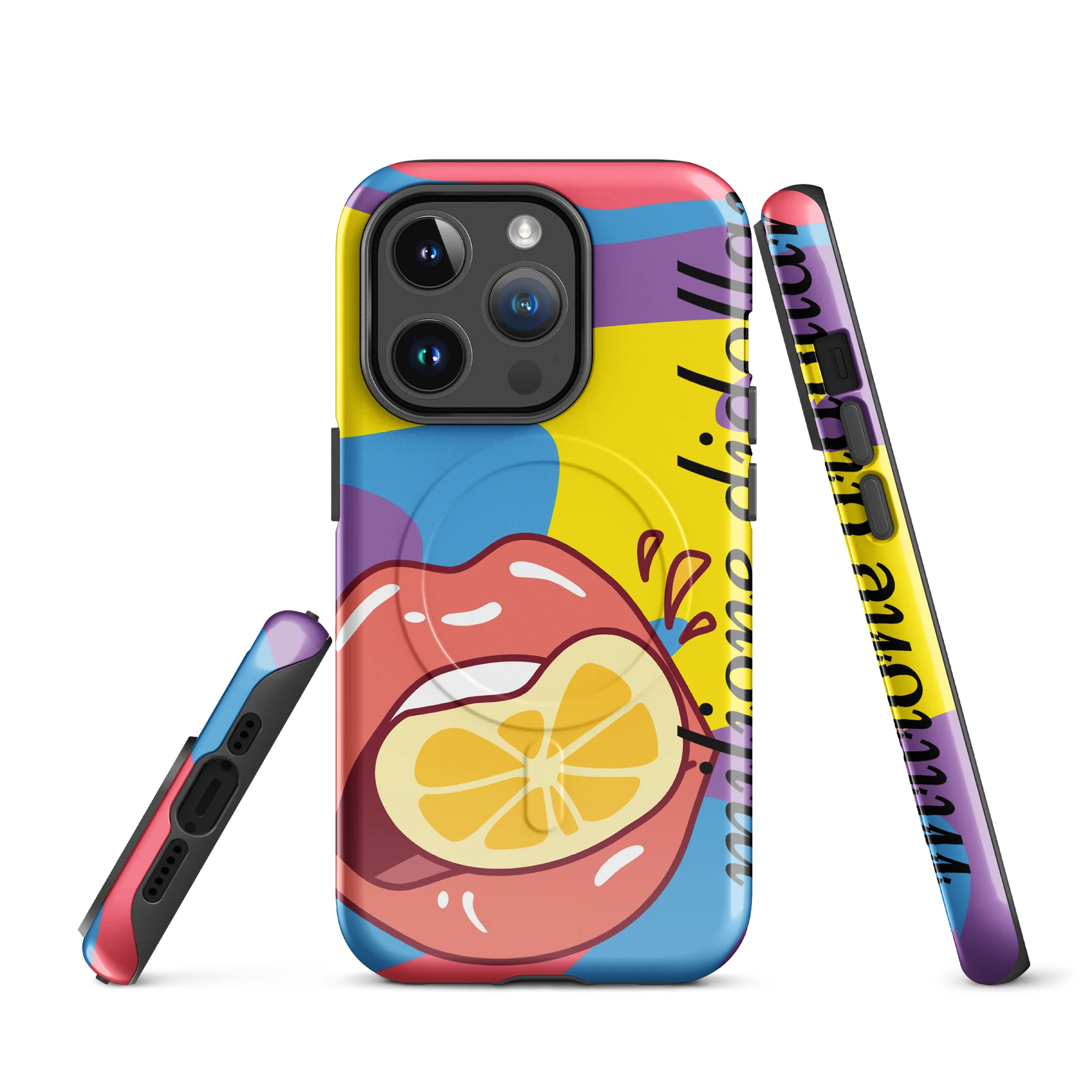 Lemon Kiss MagSafe® Tough Case for iPhone® product image (3)