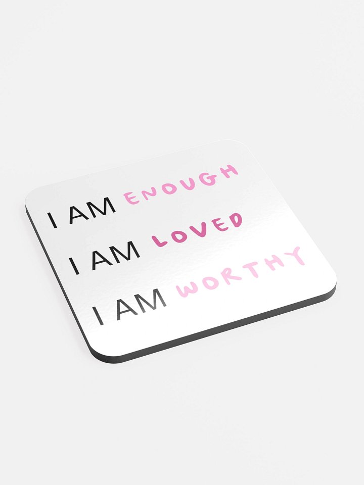 I am loved coaster product image (2)