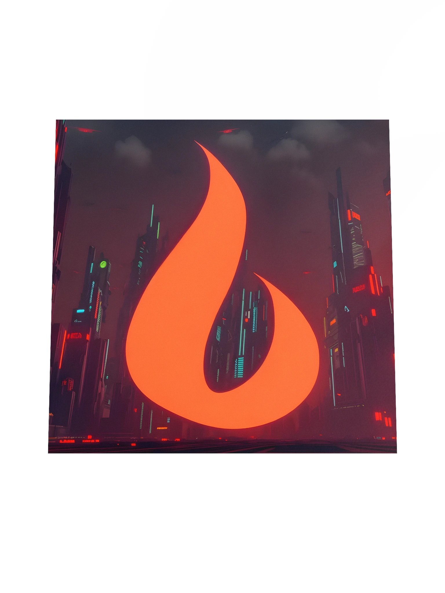 "Dystopian Burn" Poster product image (4)
