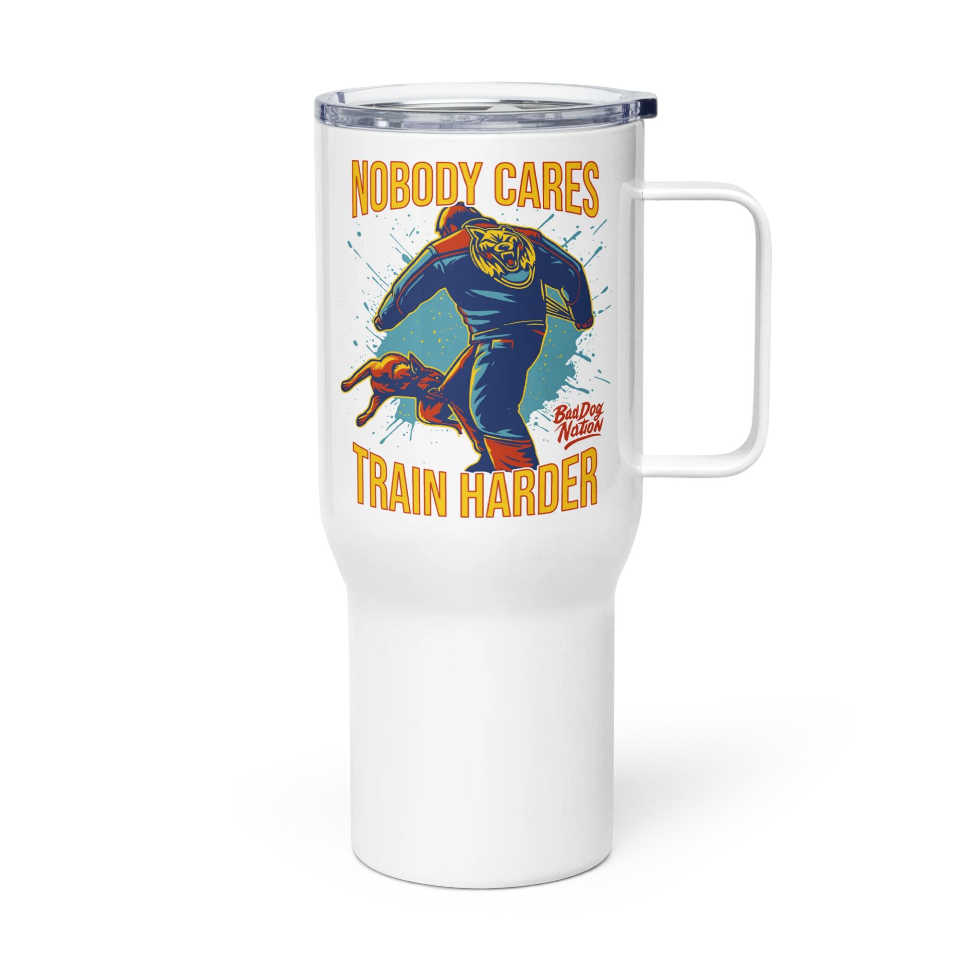 NOBODY CARES, TRAIN HARDER - Travel Mug product image (2)