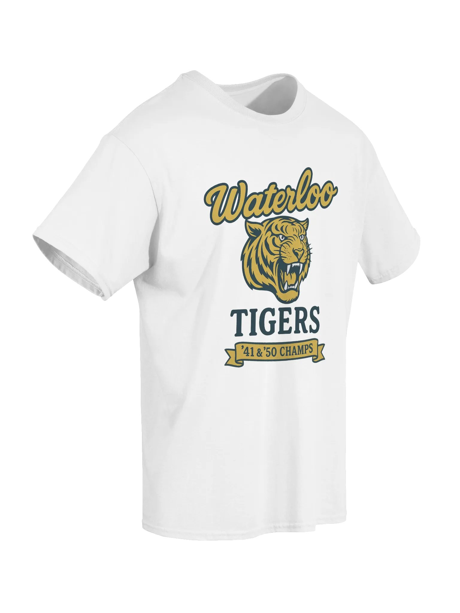 Waterloo Tigers Vintage Tee product image (5)
