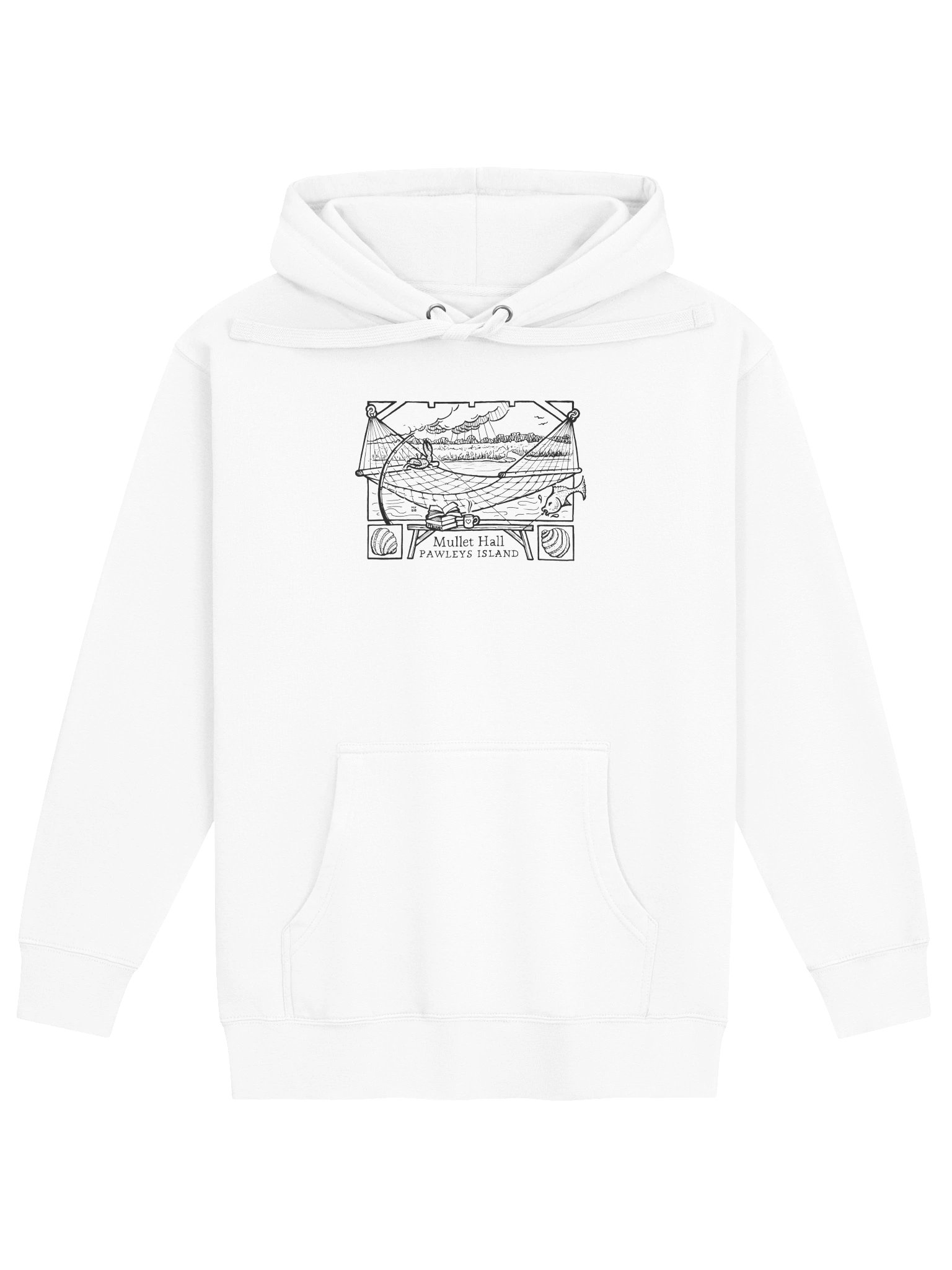 Mullet Hall Pawleys Island Hoodie — Light product image (1)