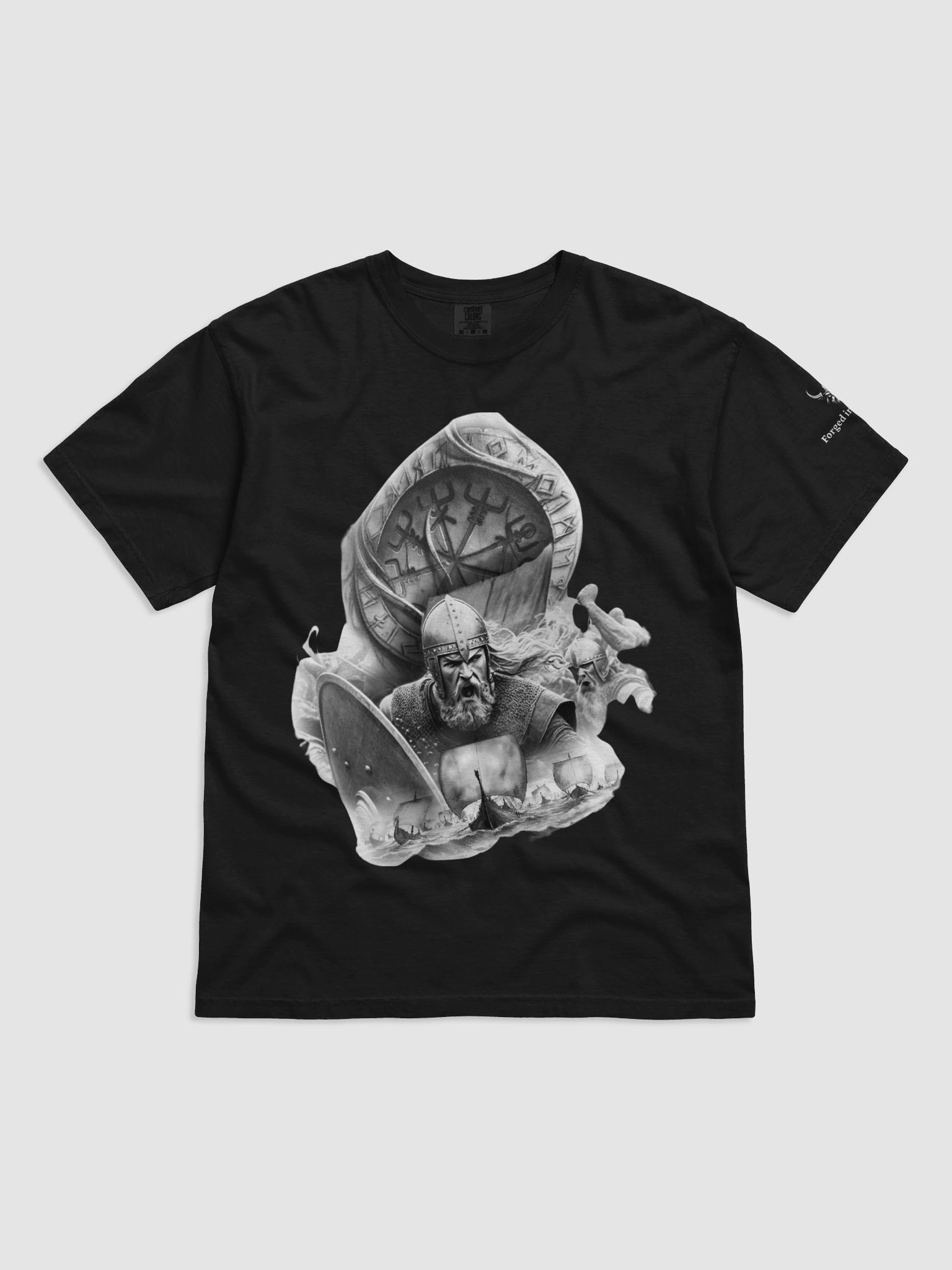 Forged In Valhalla: The Raid – Viking Warrior T-Shirt product image (9)
