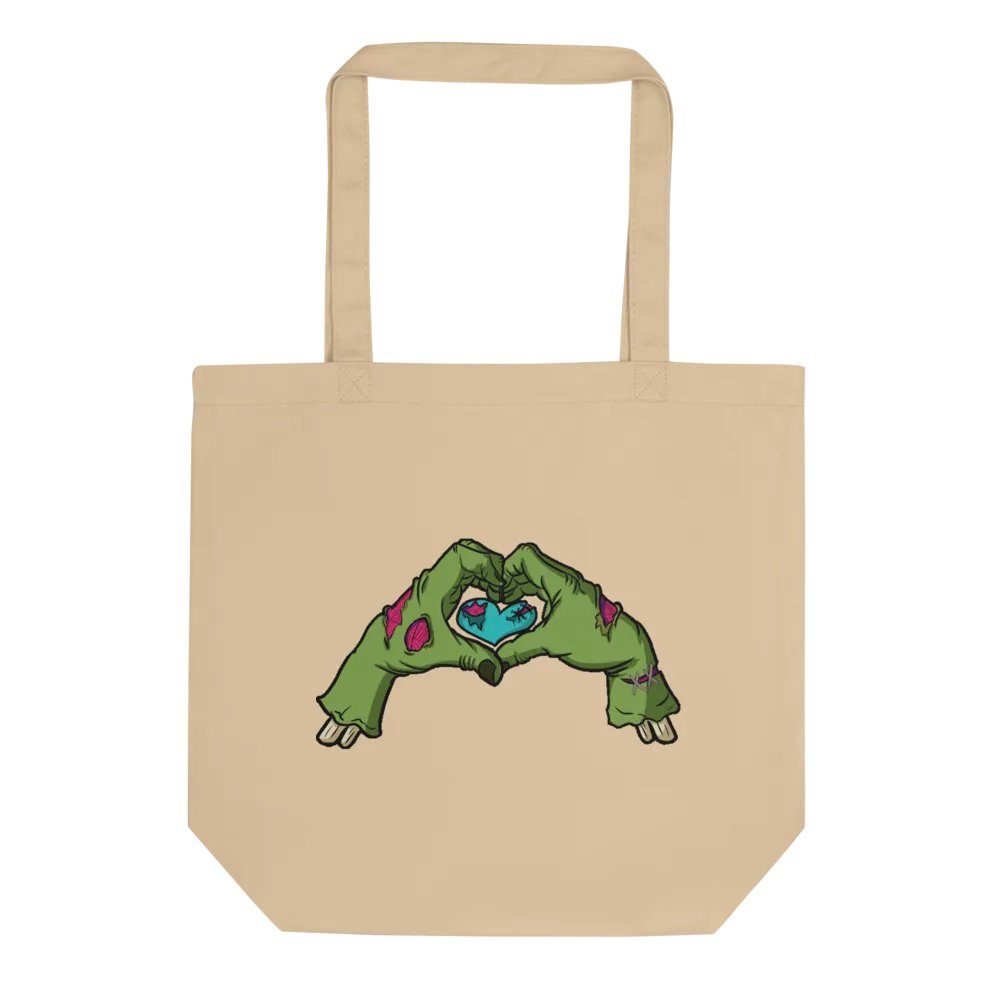 tote bag amour Zombie product image (1)
