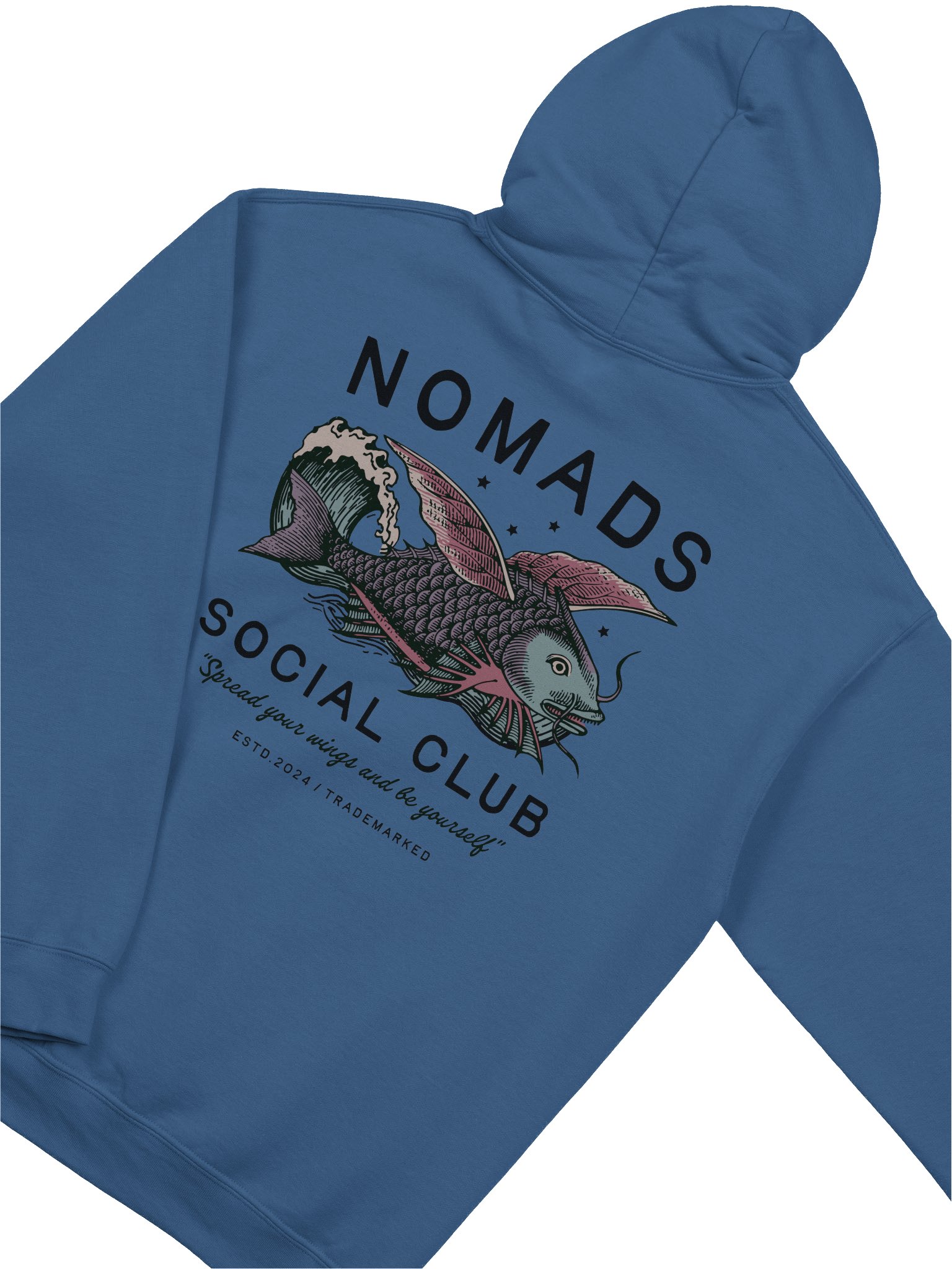winged fish hoodie product image (8)