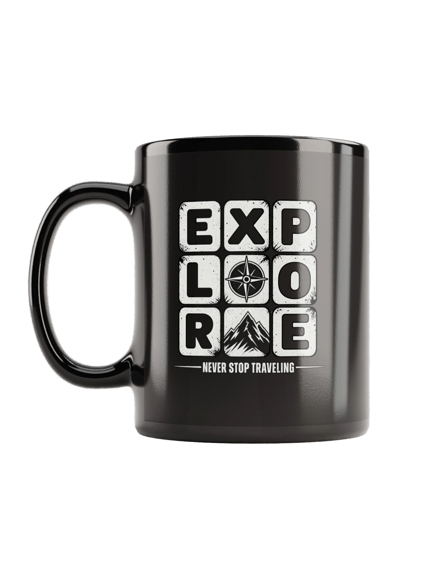Explore Never Stop Traveling Mug product image (1)