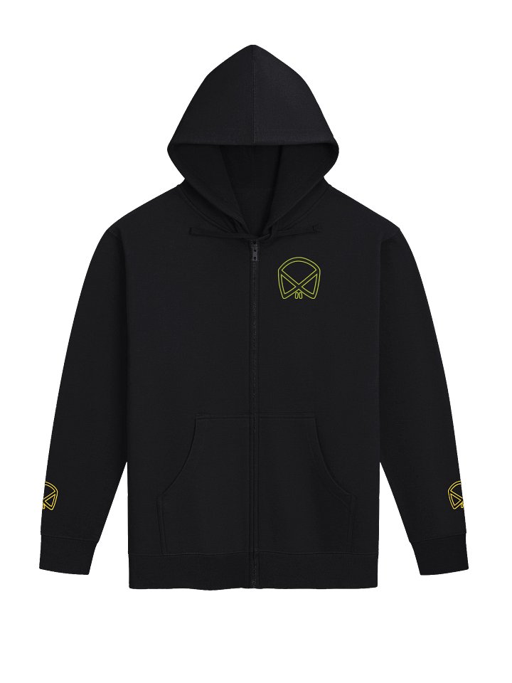 BOBUTAH SKULL LOGO Zip-Up Hoodie product image (1)