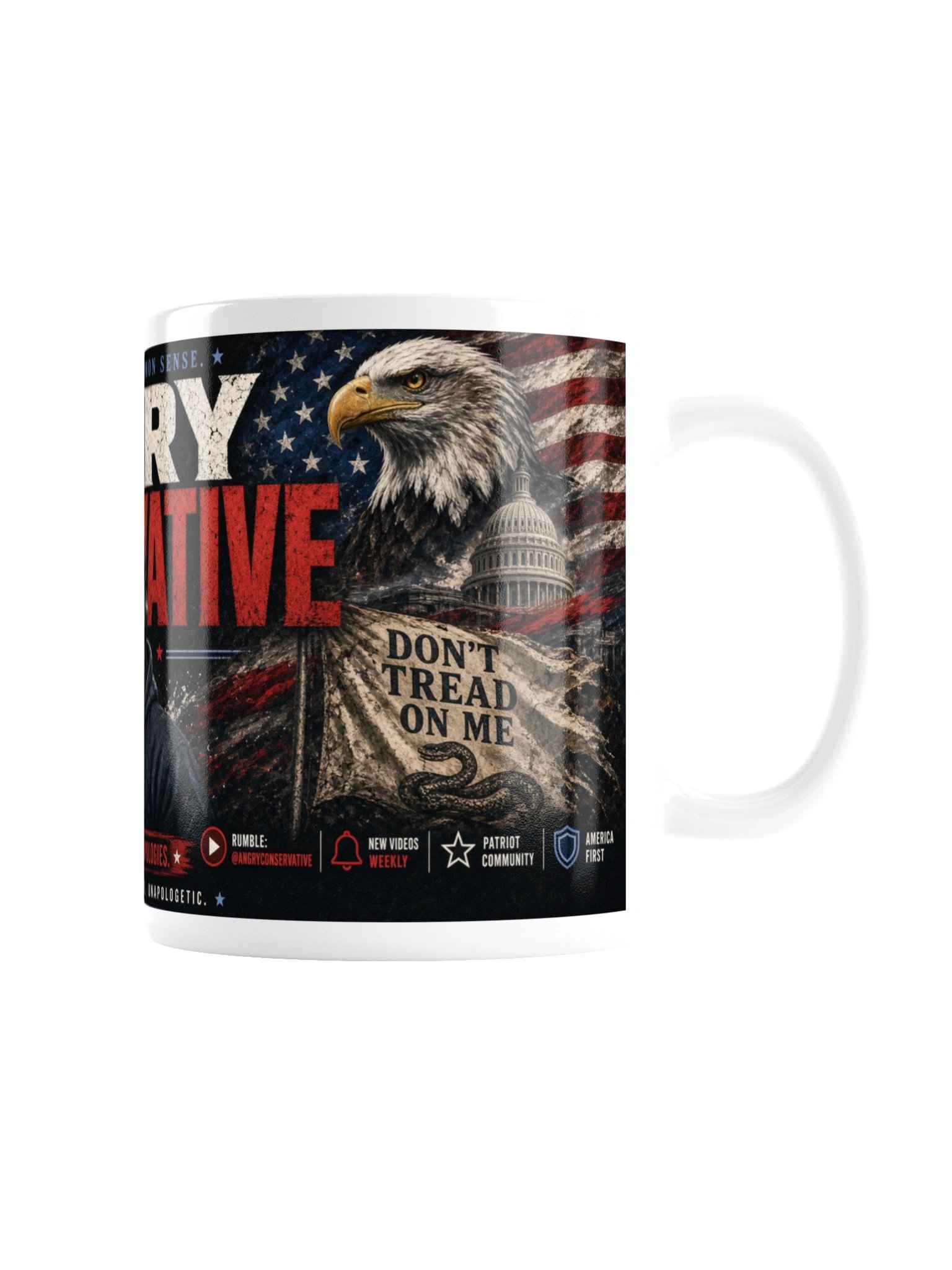 AC White Mug product image (3)