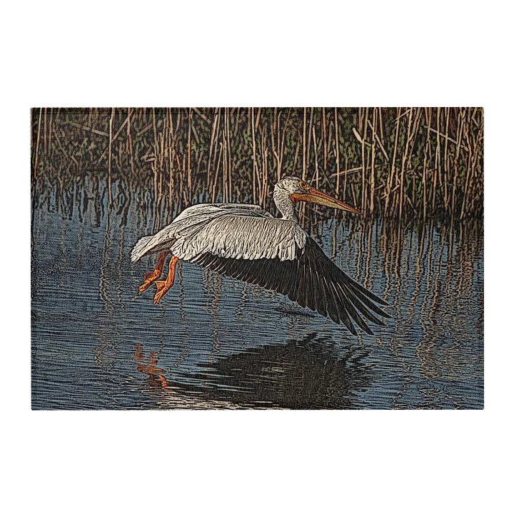 American White Pelican Area Rug product image (1)
