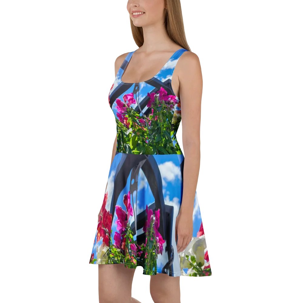 Blooming Trellis Skater Dress product image (1)
