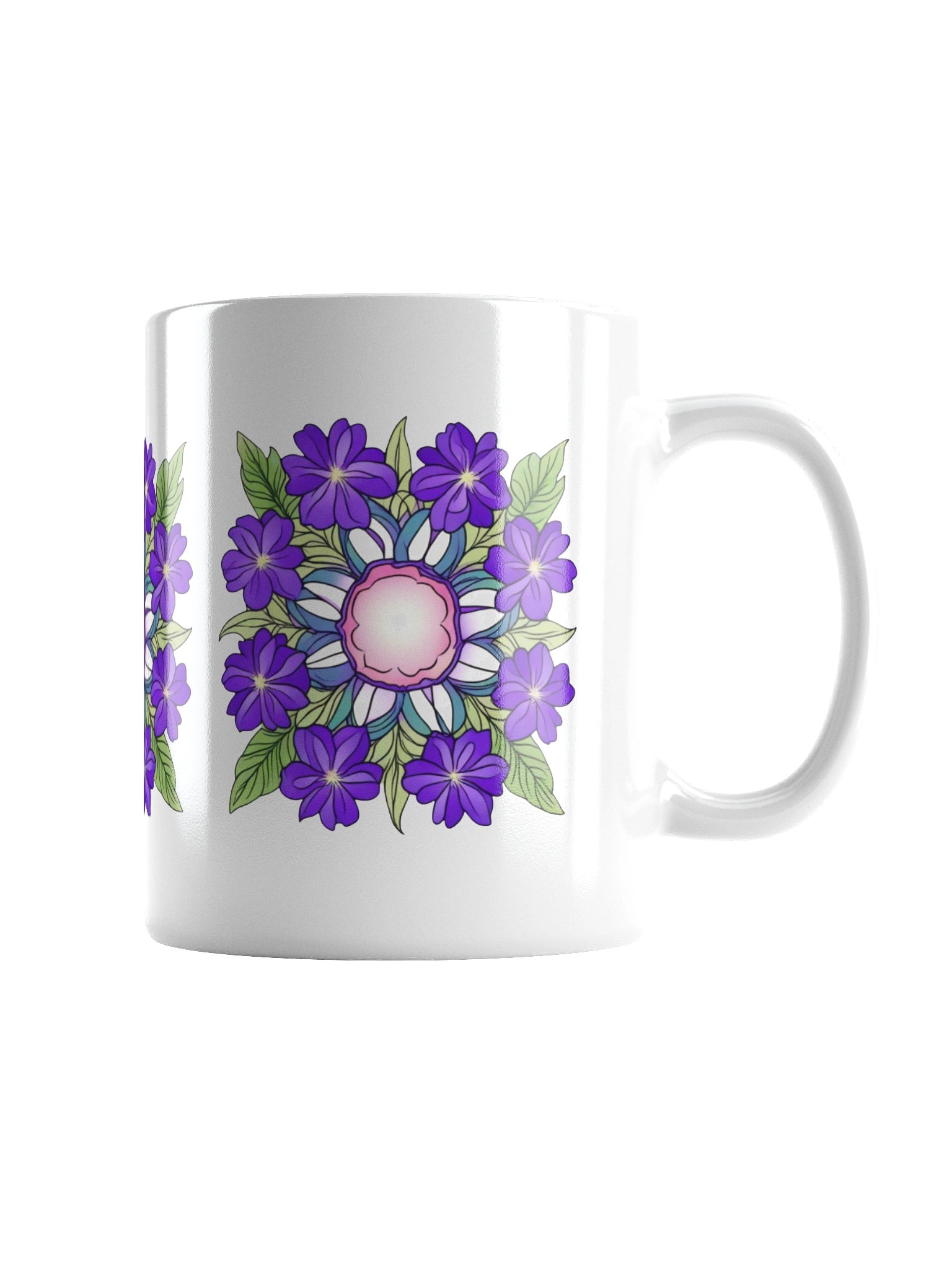 Celestial Petalwheel Mandala - Mug product image (3)