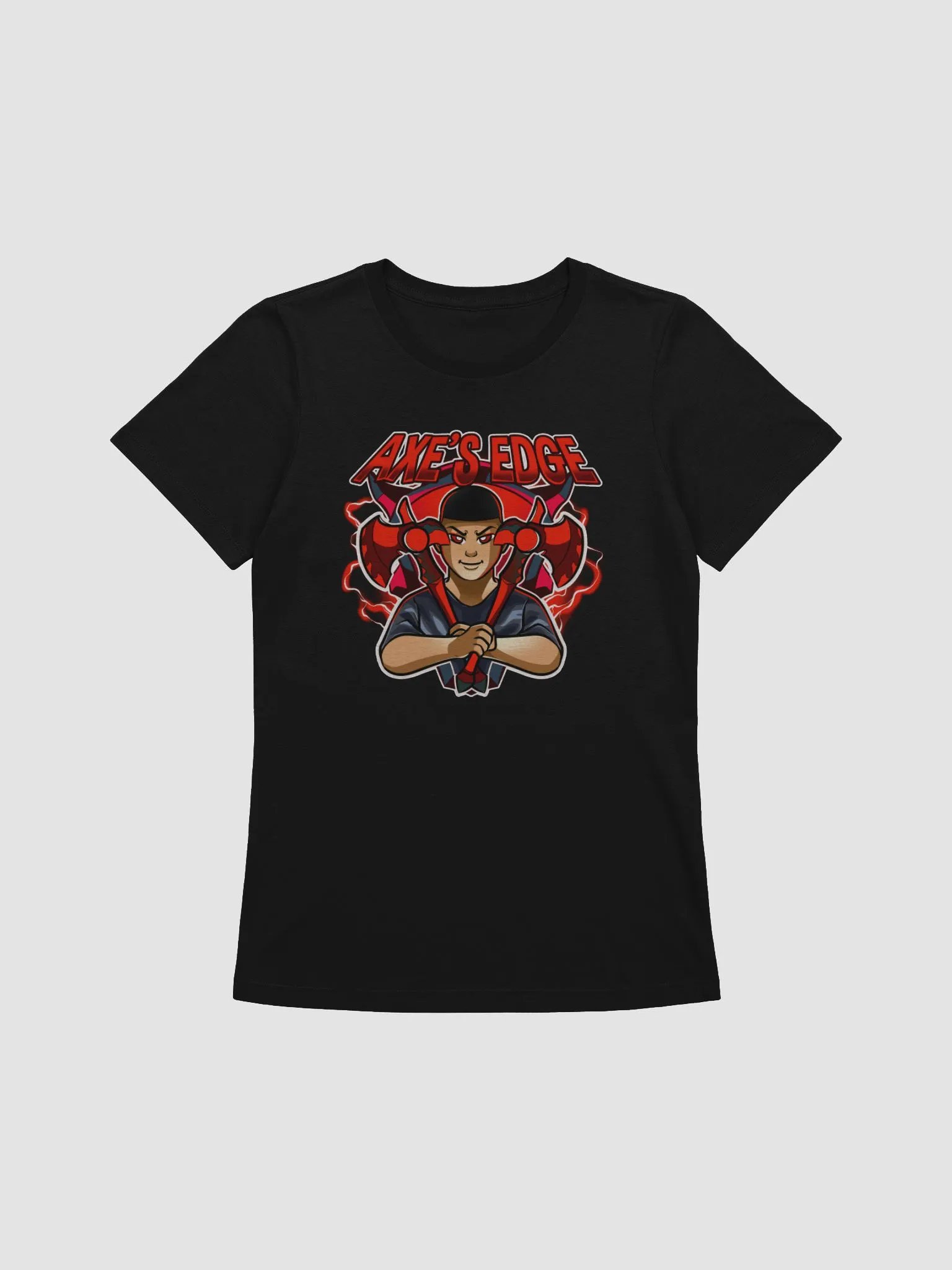 Bella+Canvas Women's Relaxed-fit Bloody AxE T-Shirt product image (1)