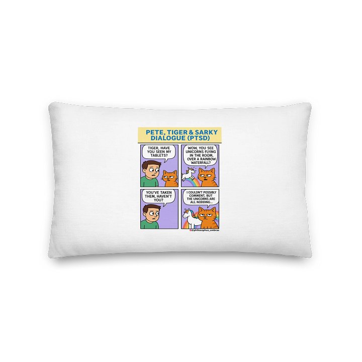 PTSD CARTOON [pillow] product image (1)