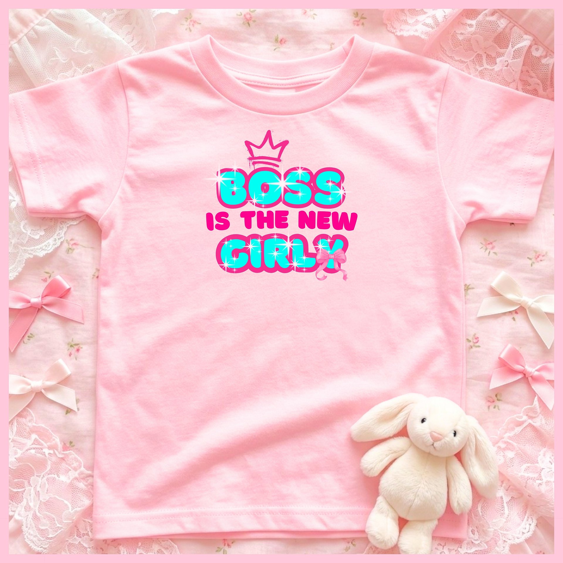 BOSS is the new GIRLY🩷Super Soft🪽T-shirt🩷 product image (1)