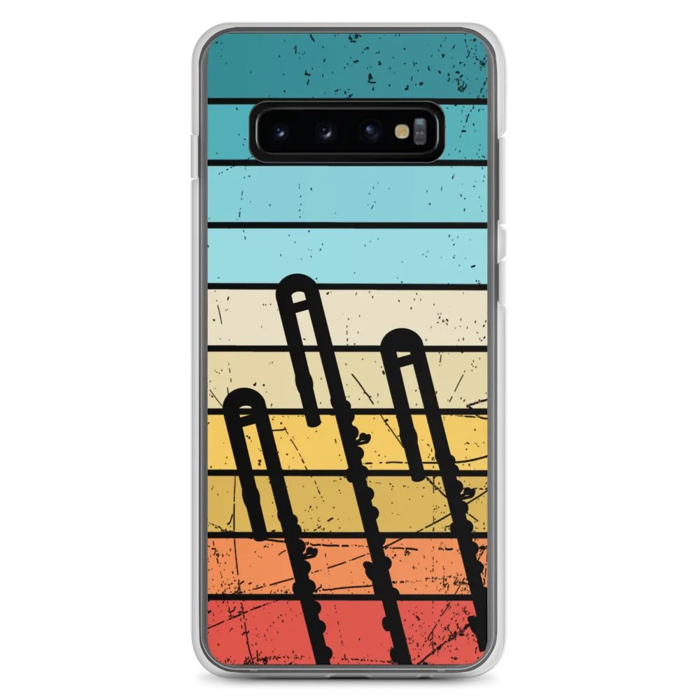 Retro Abstract - Samsung Phone Case - Bass Flute product image (9)