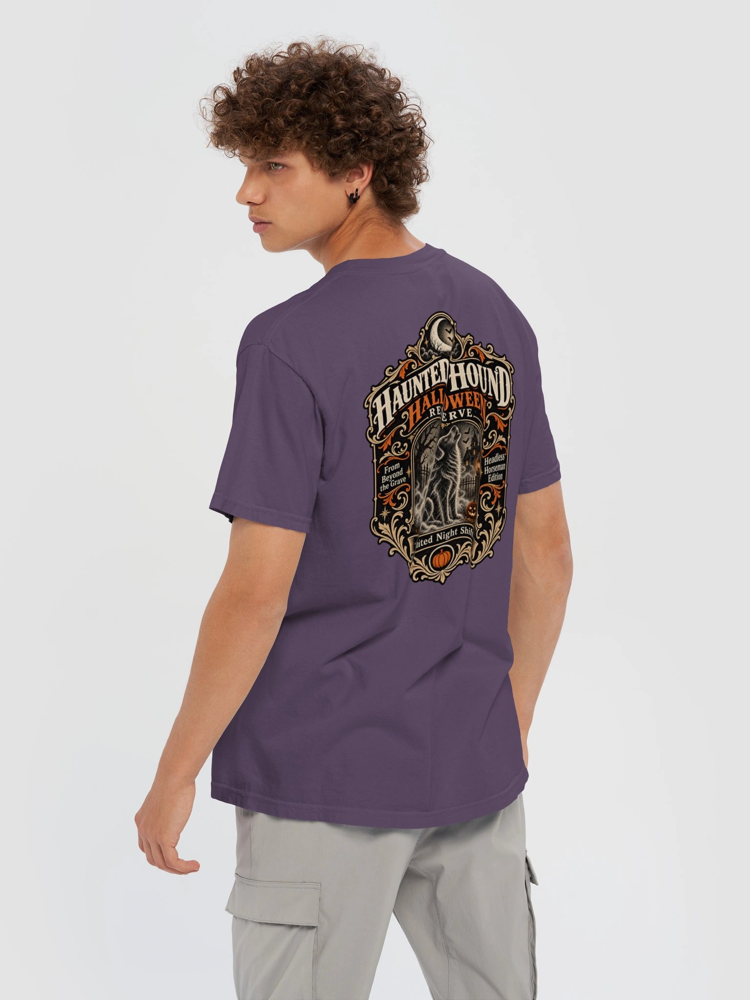 Haunted Hound Halloween Reserve Tee product image (12)