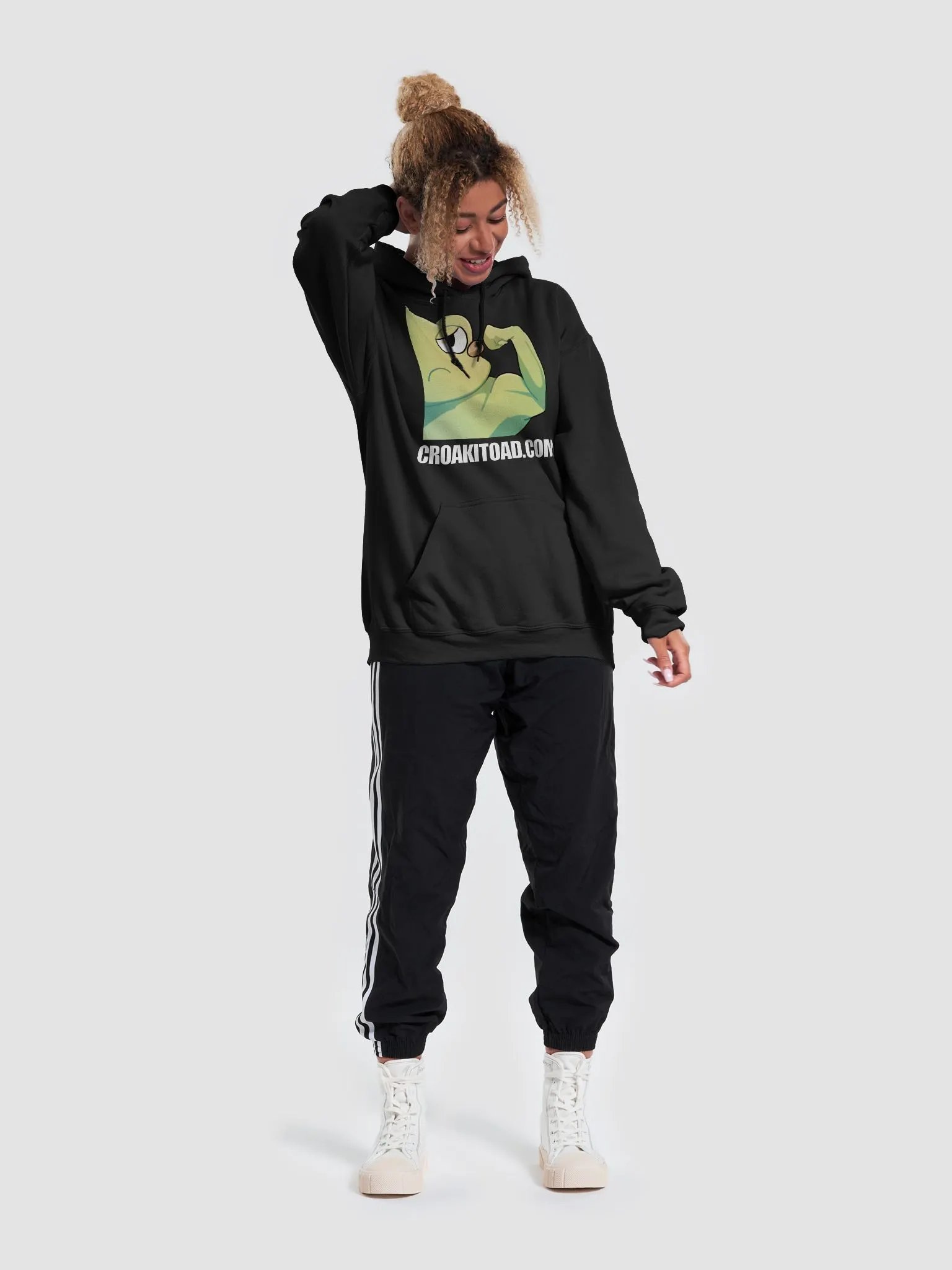 Croakitoad Muscle Flex Hoodie product image (3)