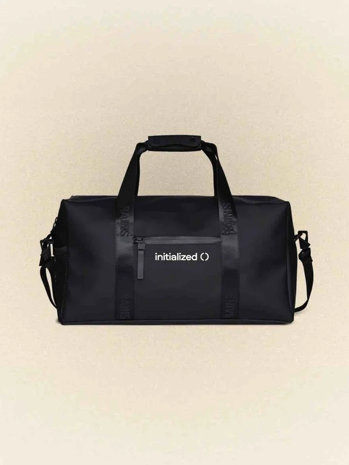 Initialized LP Gym Bag (Black) product image (1)
