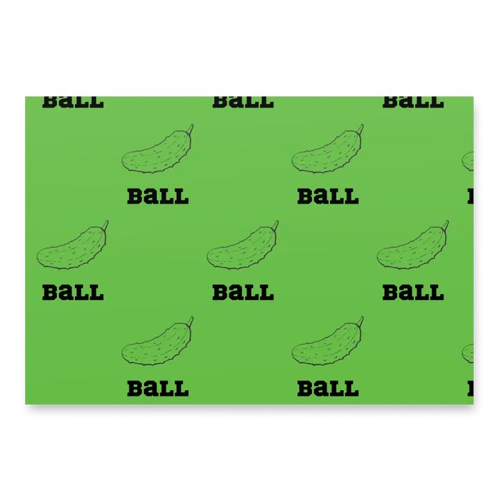 Pickleball Wrapping Paper product image (1)