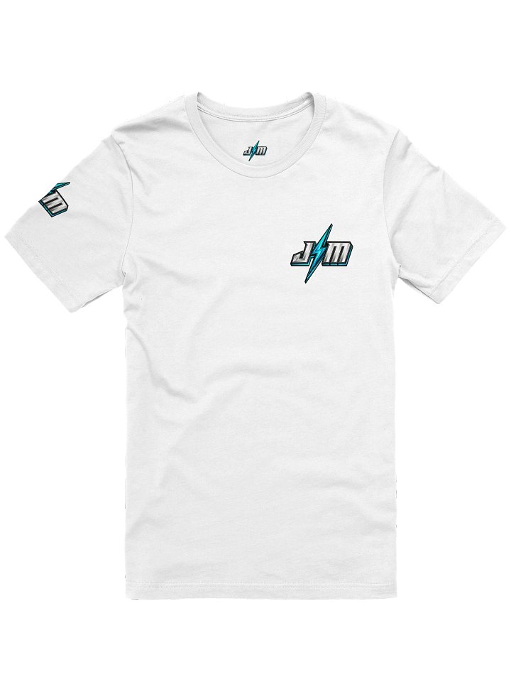 Electric Blue Lightning Bolt JM T-Shirt product image (2)
