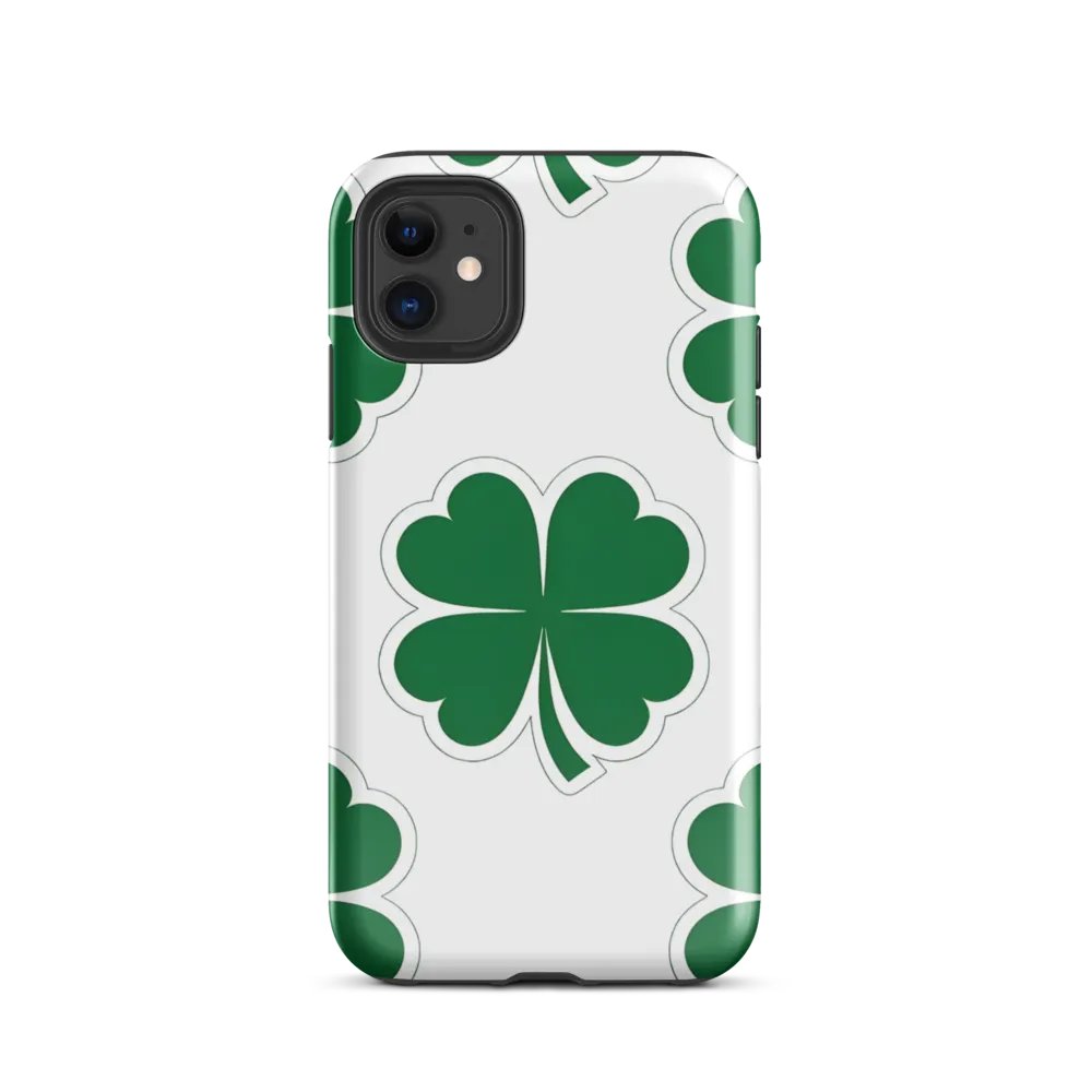 Lucky Clover Tough iPhone® Case product image (2)